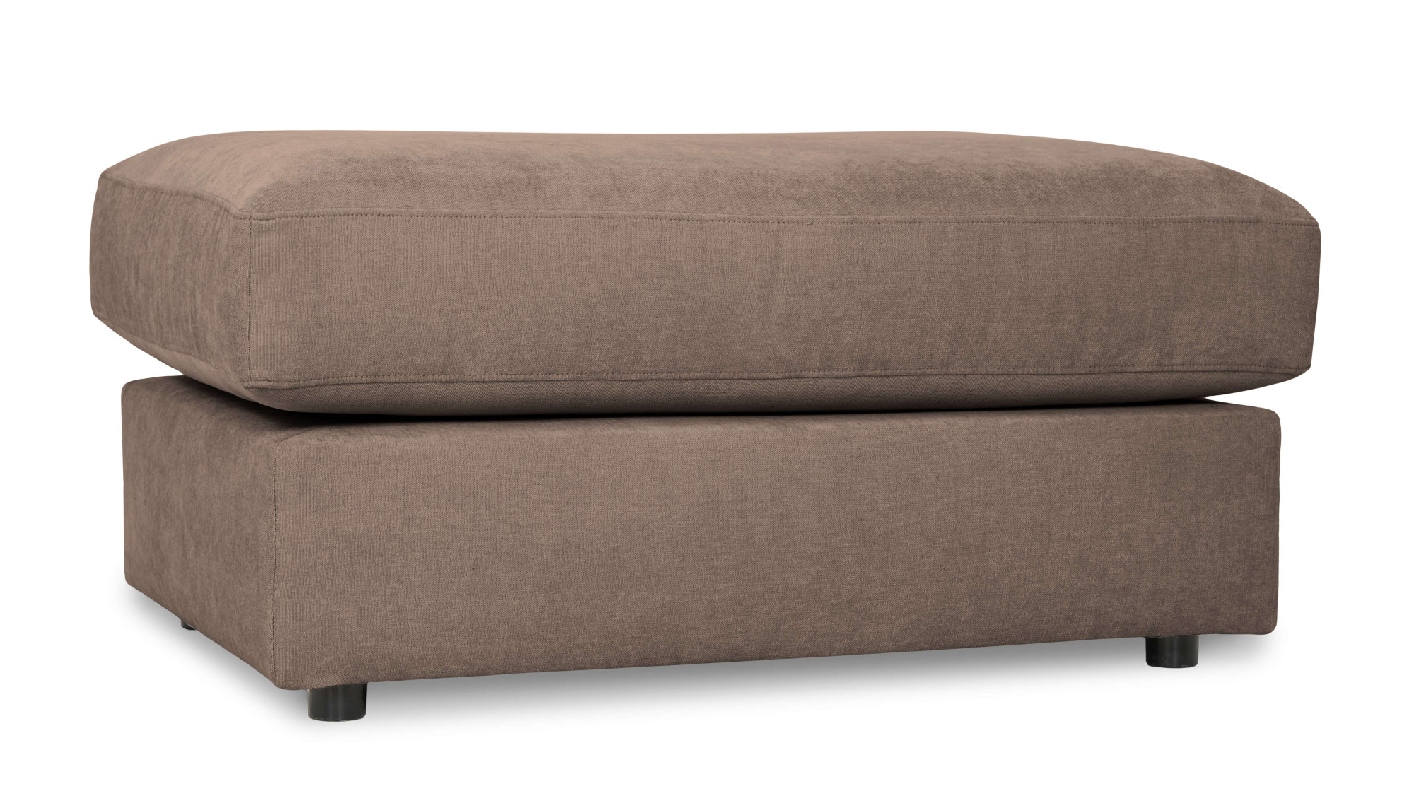 GOODproduct Tabouret rembourré »Nivette, weiches Chenille« 95x65 cm, eine tolle Ergänzung zum Sofa