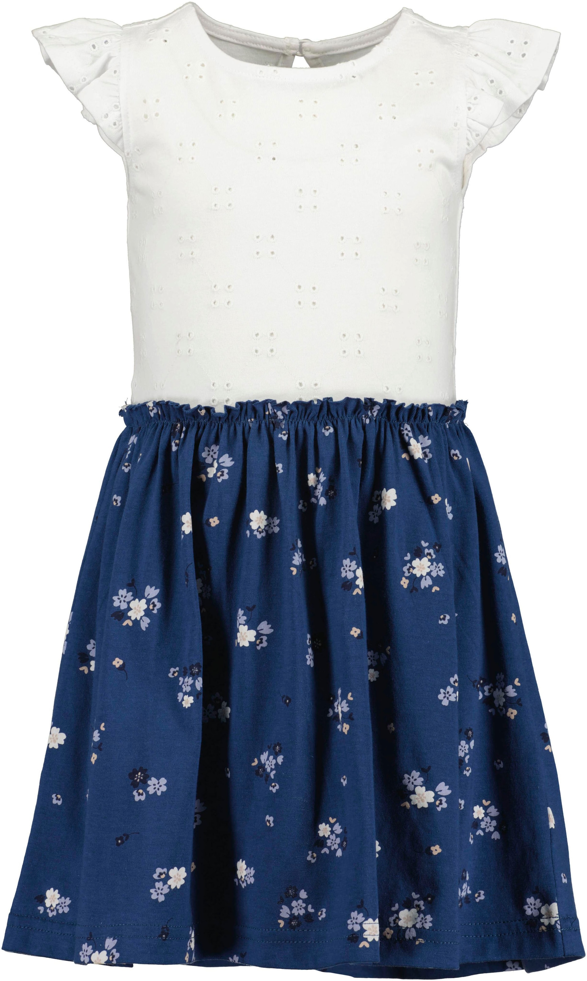 Blue Seven Robe t-shirt 1 pièces tlg. im Oberteil im tollen Lochstickerei-Look