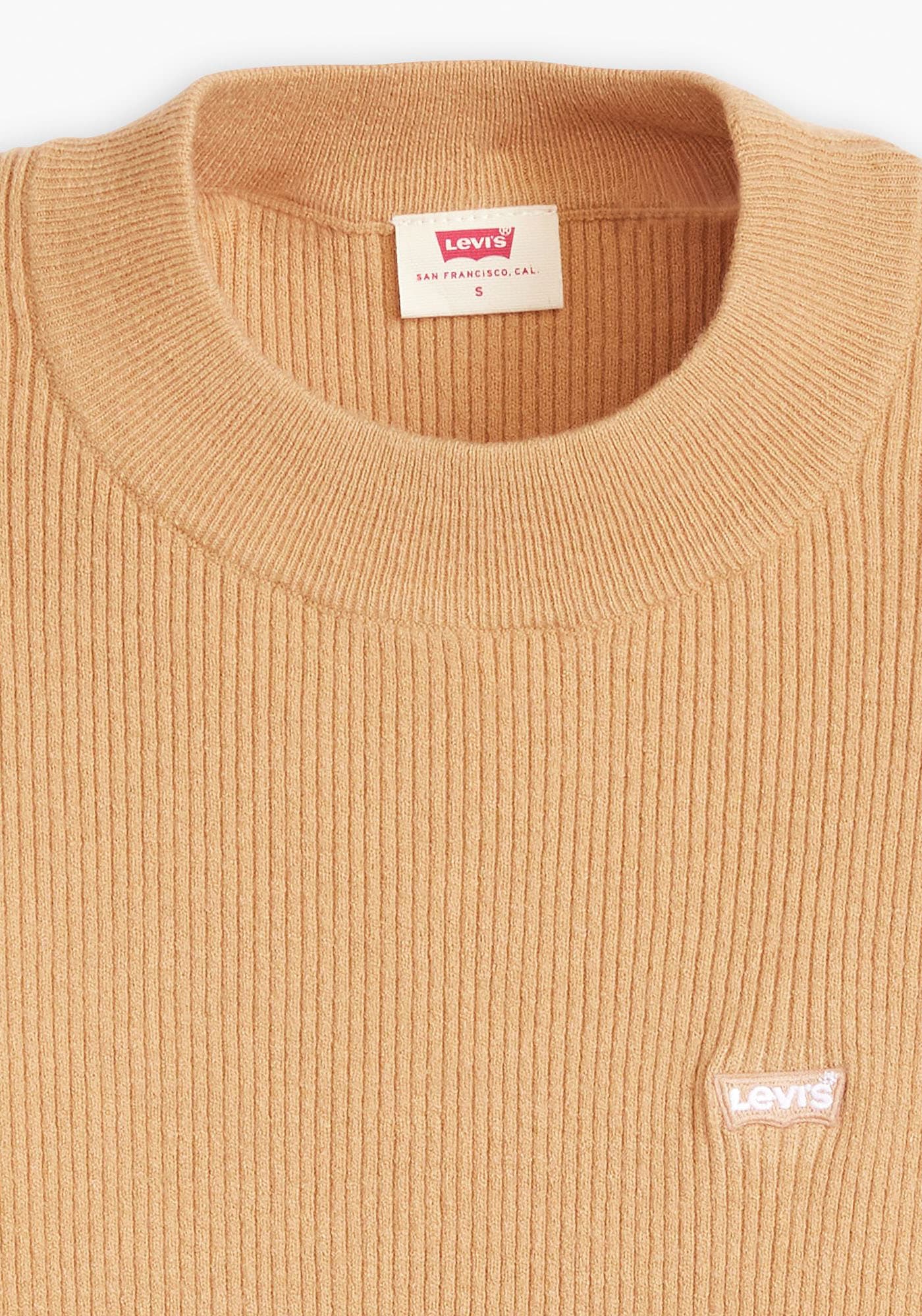 Levi's® Pull en tricot »CREW RIB SWEATER« mit Batwing Logo