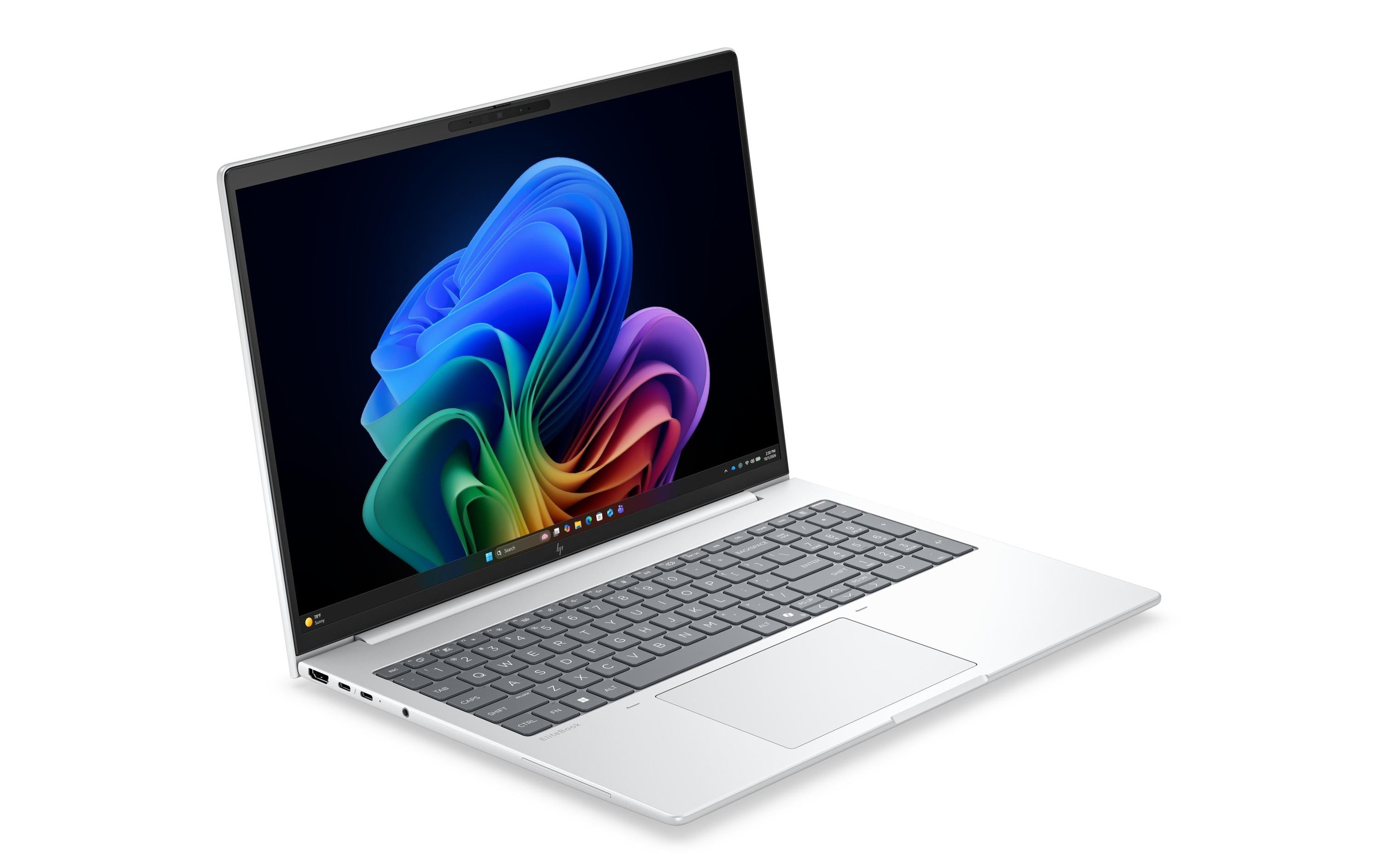 HP Ordinateur portable professionnel »EliteBook 8 G2i 16 AI PC DN6T1ET« / 16 ″ Intel Core Ultra 7 NPU intégrée (Neural Processing Unit)