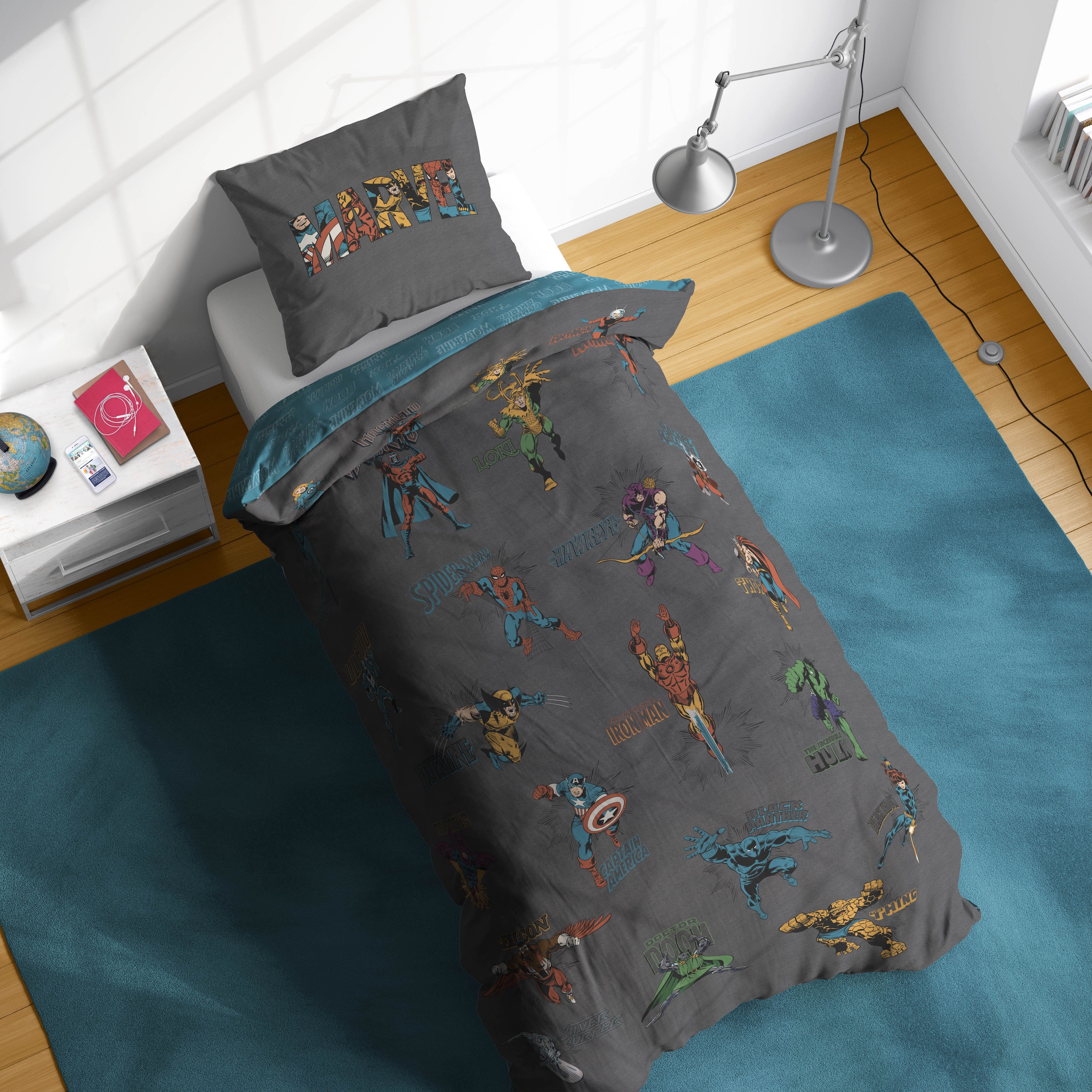 MARVEL Linge de lit »Marvel Comics Super Heroes« 2