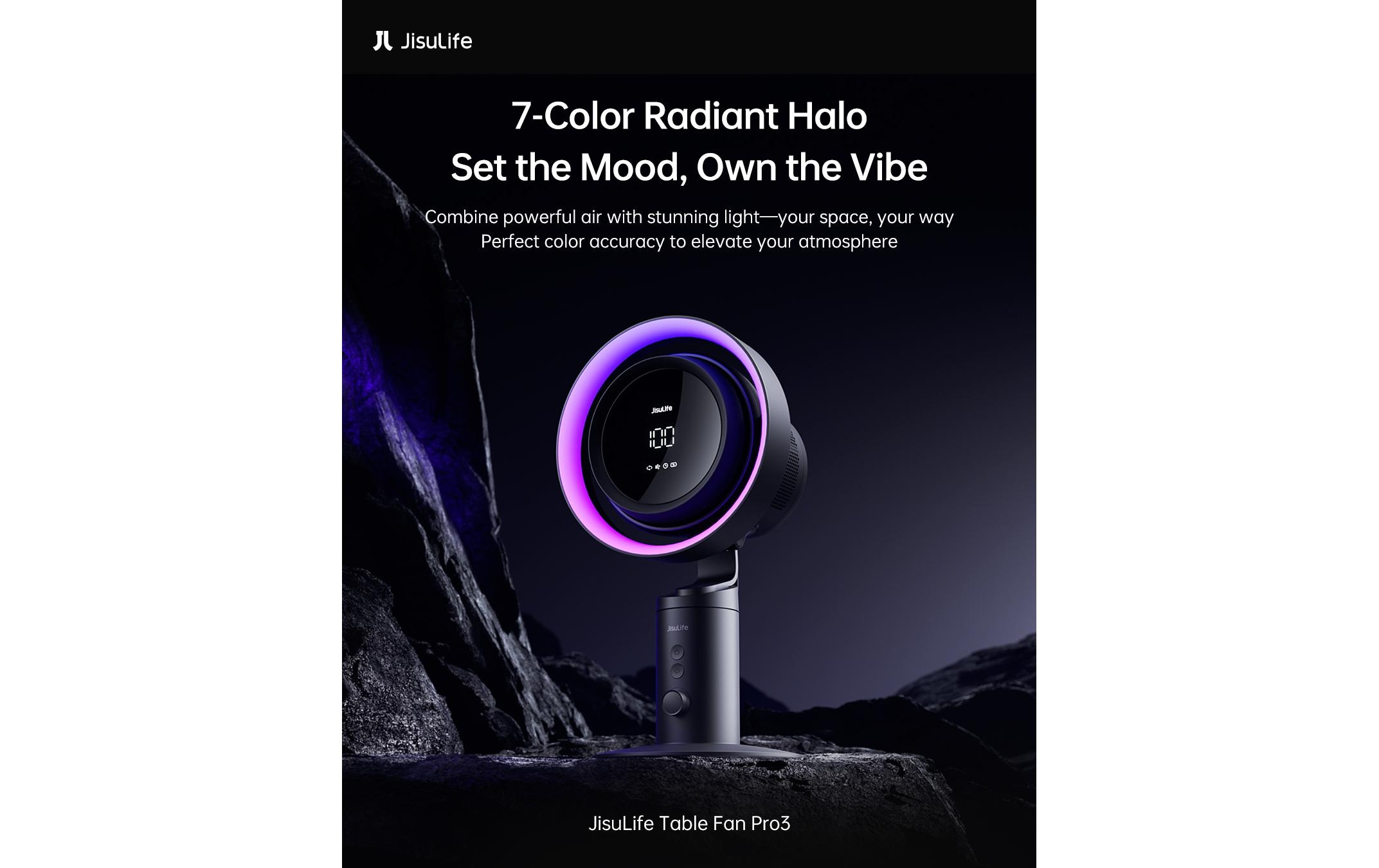   Ventilateur de table »Jisulife Pro3«