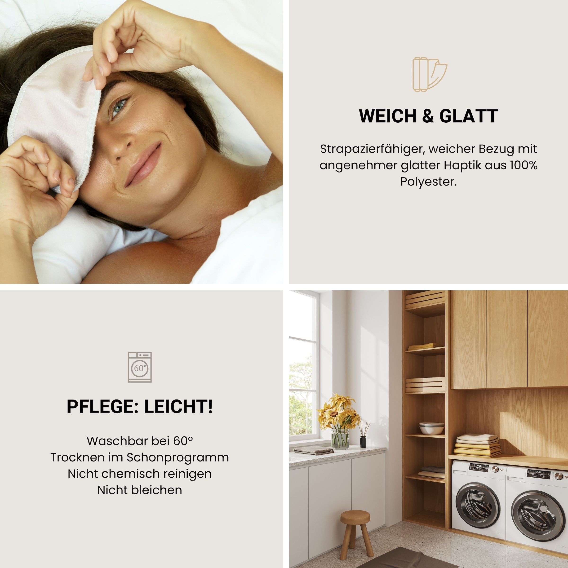 Schiesser Microfaserbettdecke »Feels like Down« normal 1 Stk. tlg. superleichte, silikonisierten Hohlfasern