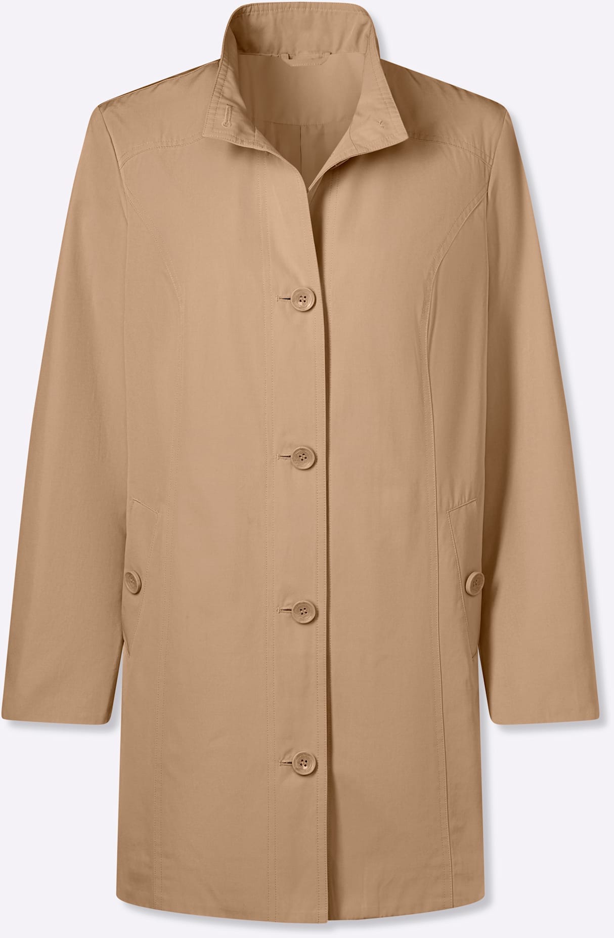 Classic Basics Veste longue ohne Kapuze