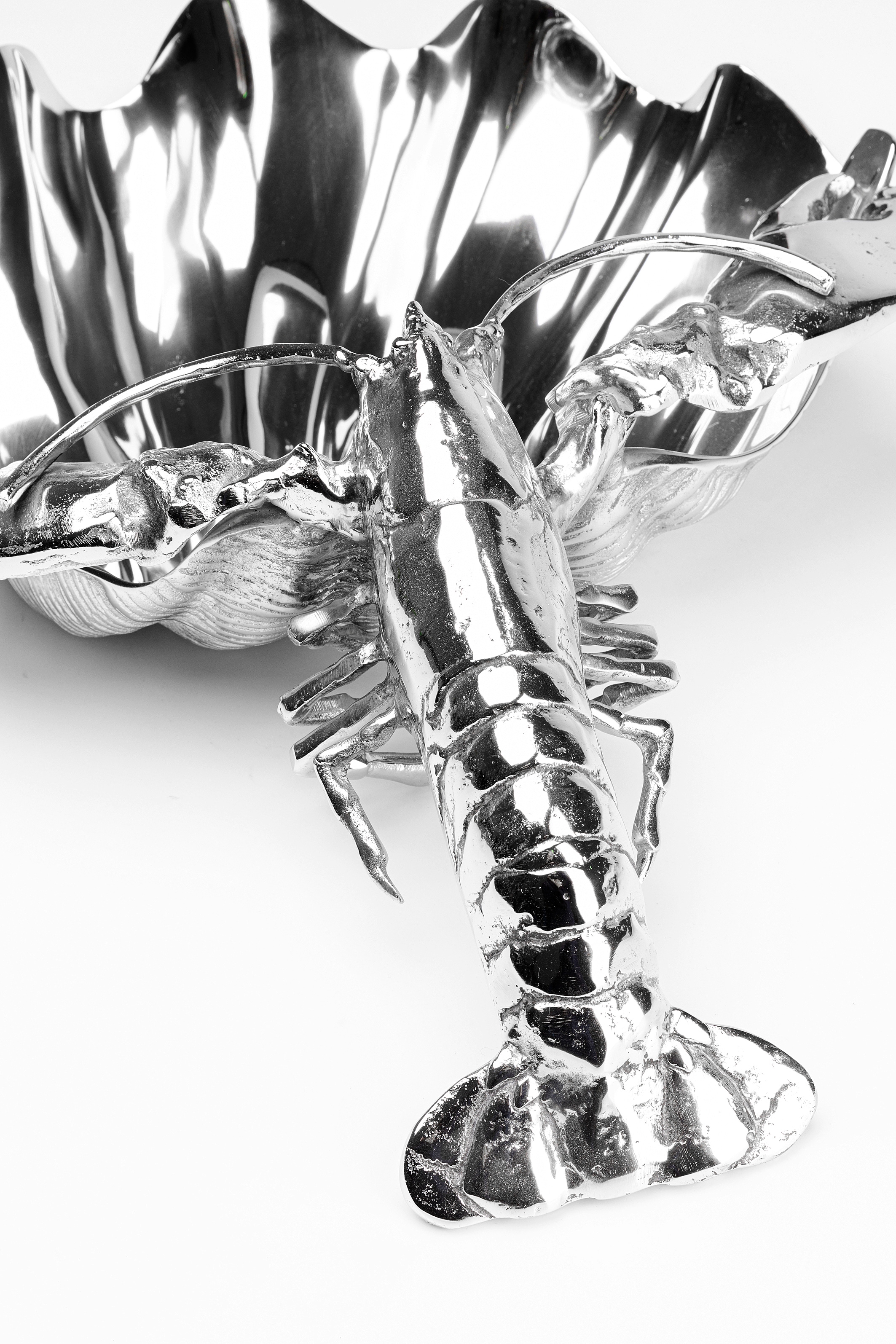 Kare Design Küchenregal »Flaschenhalter Lobster«