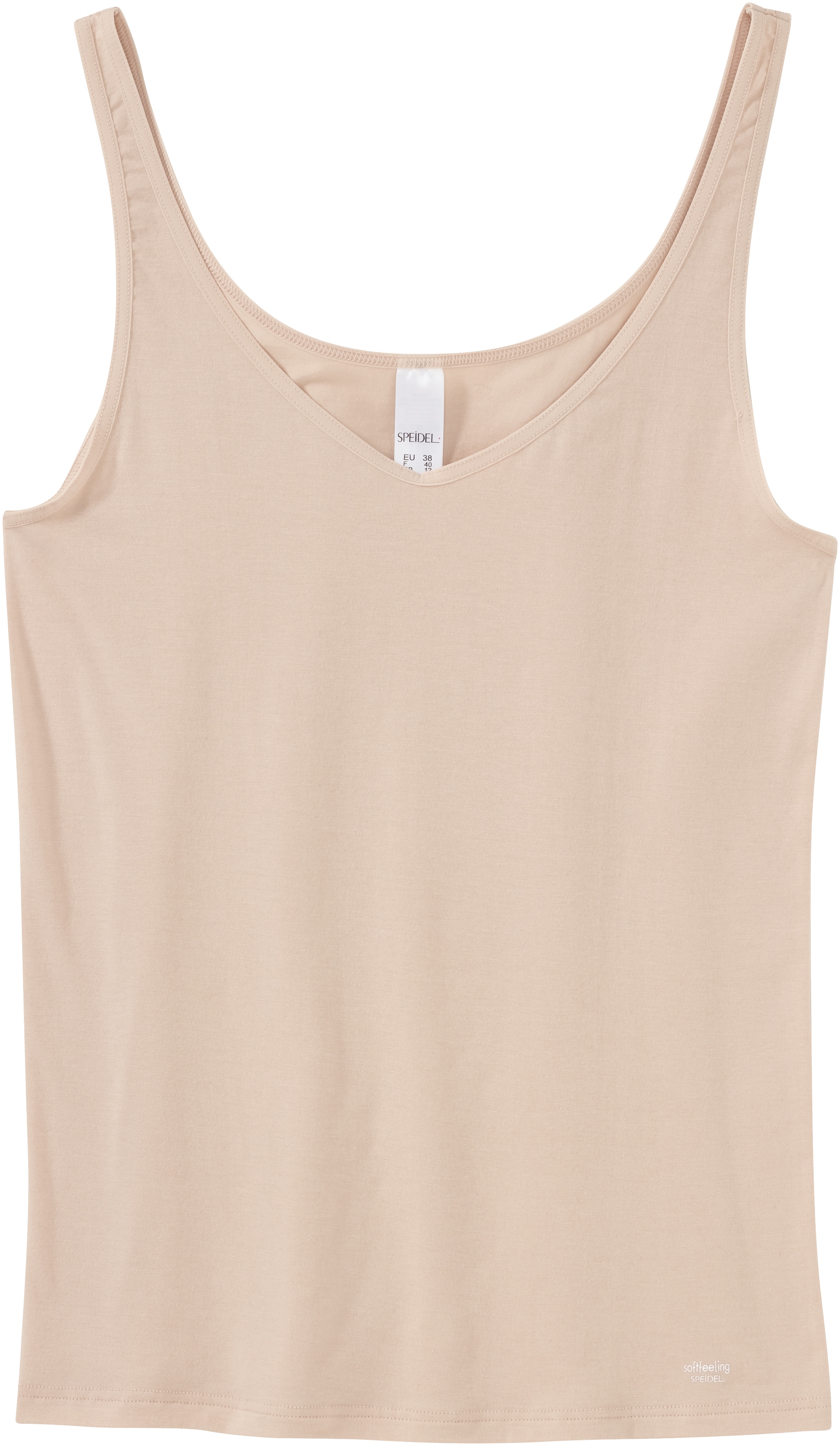 Speidel Unterhemd »Softfeeling« 2er Pack,  basic, eng, V-Ausschnitt, weich, elastisch, atmungsaktiv, Baumwollmix