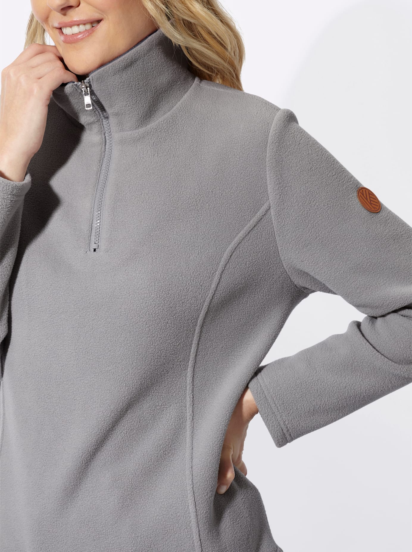 Classic Basics T-shirt en polaire »Fleece-Shirt« 1