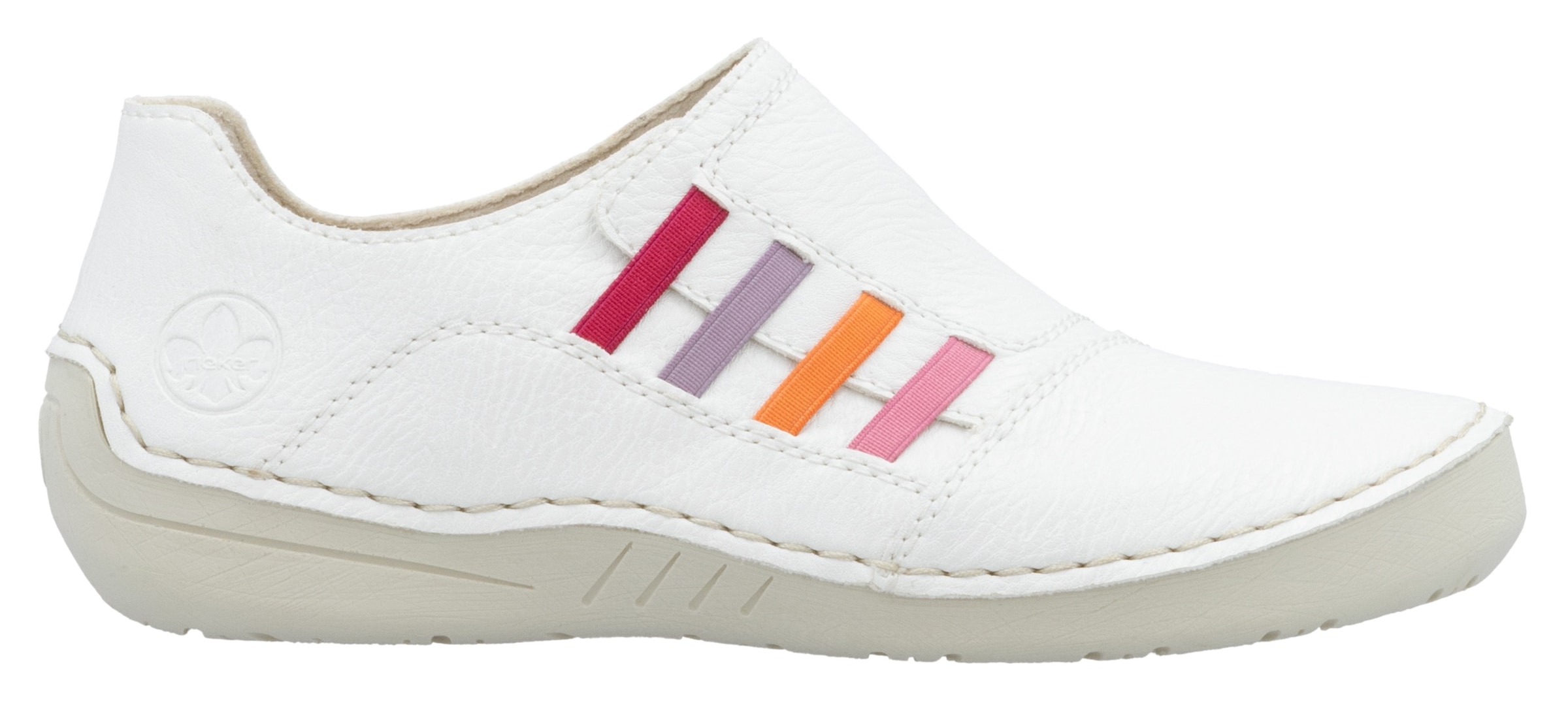 Rieker Slipper  Slip-on Sneaker, Schlupfschuh, Halbschuh mit weicher Innnensohle