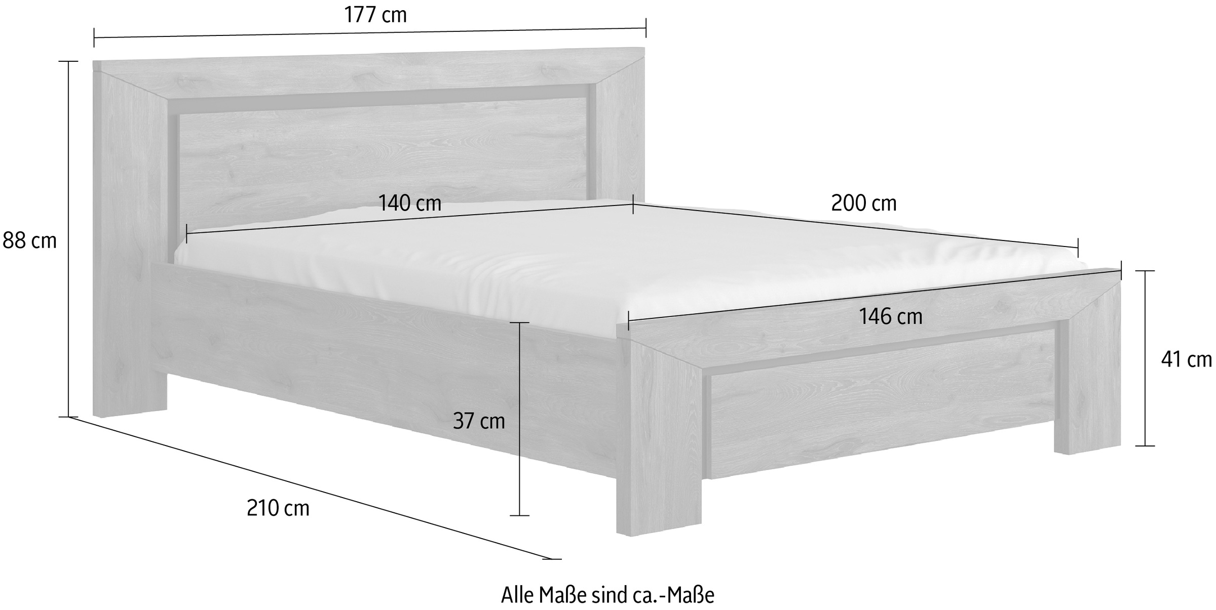 Gami Lit pour adolescents »Brugge« 1 cuis tlg. In 2 Farben erhältlich