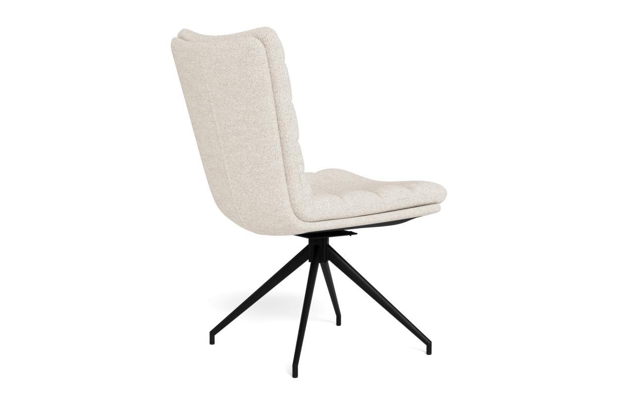 AC Design Chaise de salle à manger »Grafton, Polsterstuhl, Stuhl« (Set) 2 cuisStuhl,  Bouclé, L-Form, Drehfunktion, Sitzhöhe 48,5