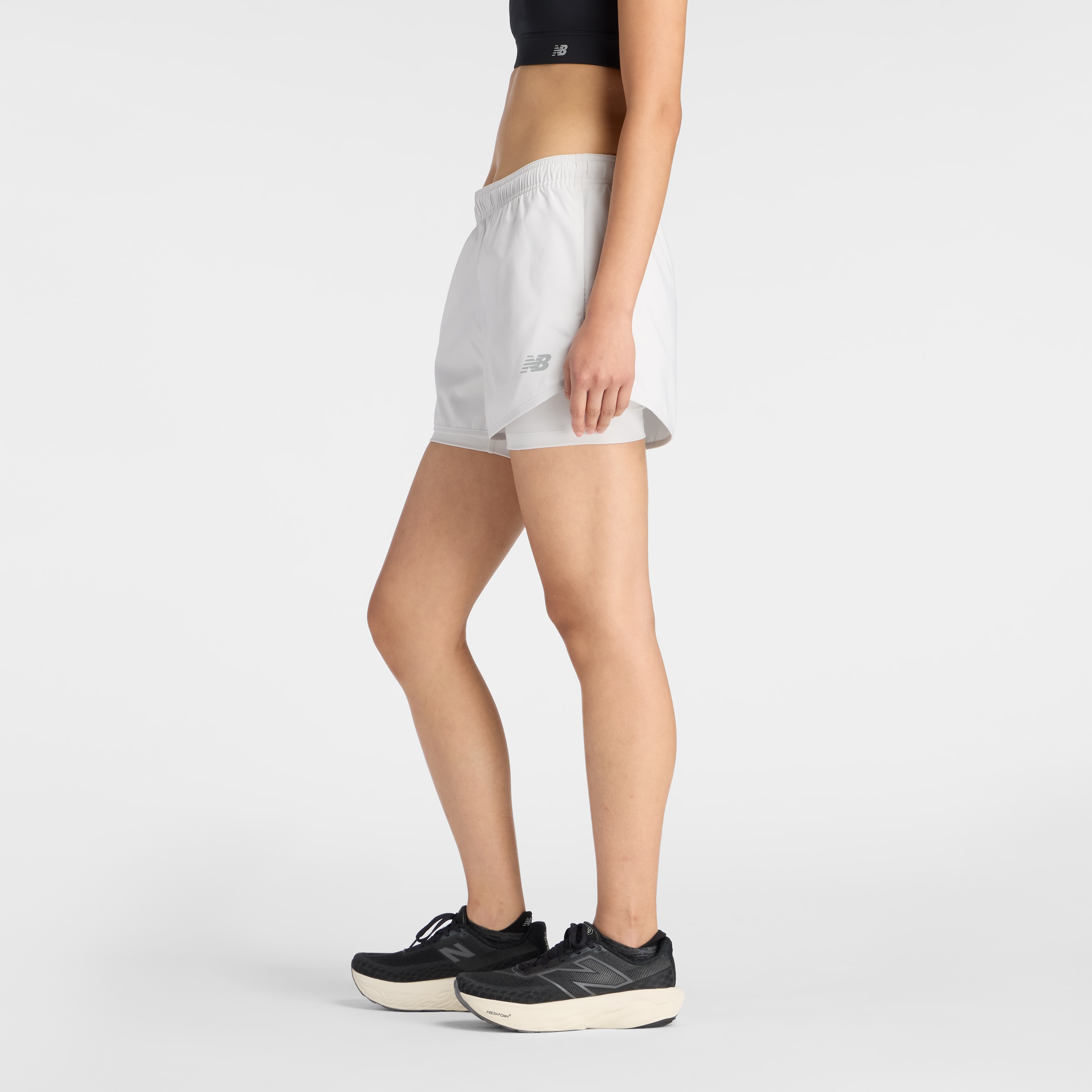 New Balance Laufshorts »SPORT ESSENTIAL 2-IN-1 SHORT 3«  2-in-1-Konstruktion, mit integrierter Innenhose, für Laufen
