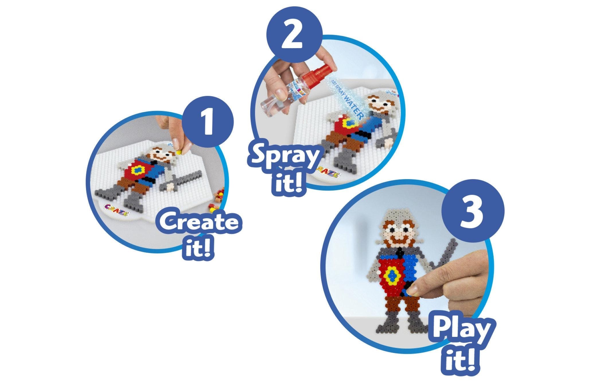 CRAZE Kreativset »Refill Set Boys Mehrfarbig«