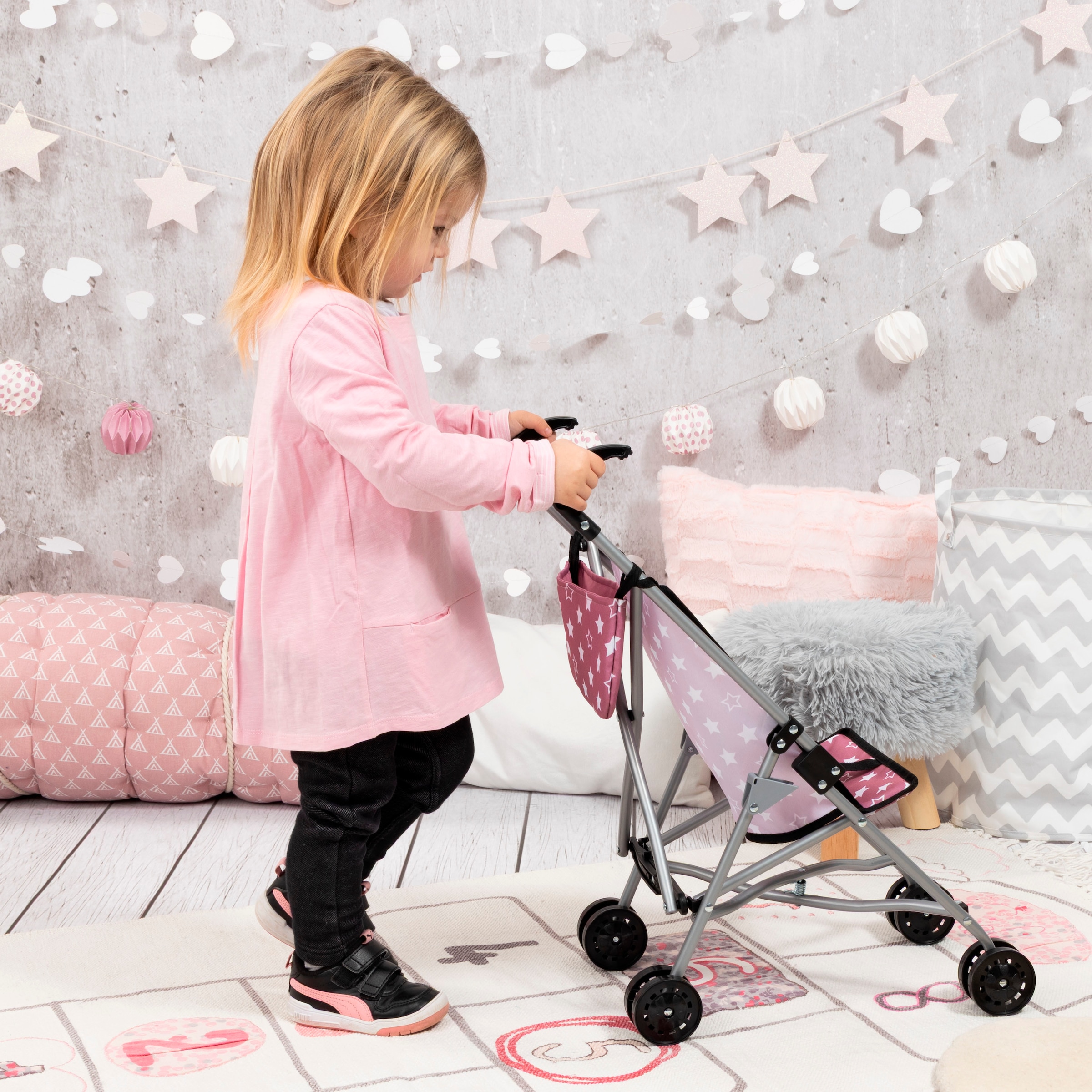 Bayer Puppenbuggy mit Tasche