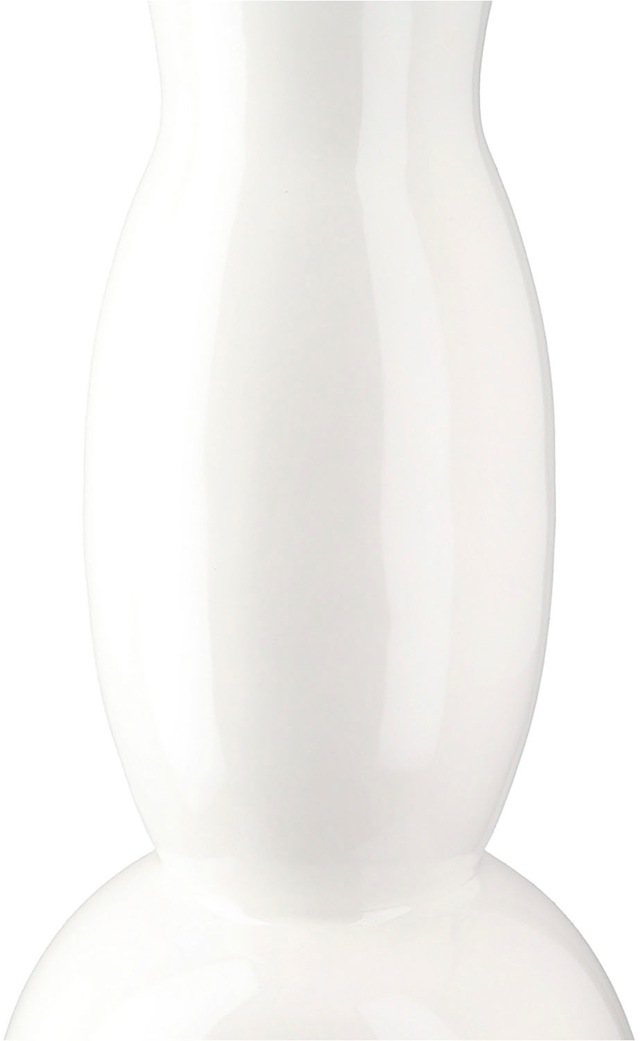 GILDE Tischvase »Vase Neo weiss H.42,5 cm«