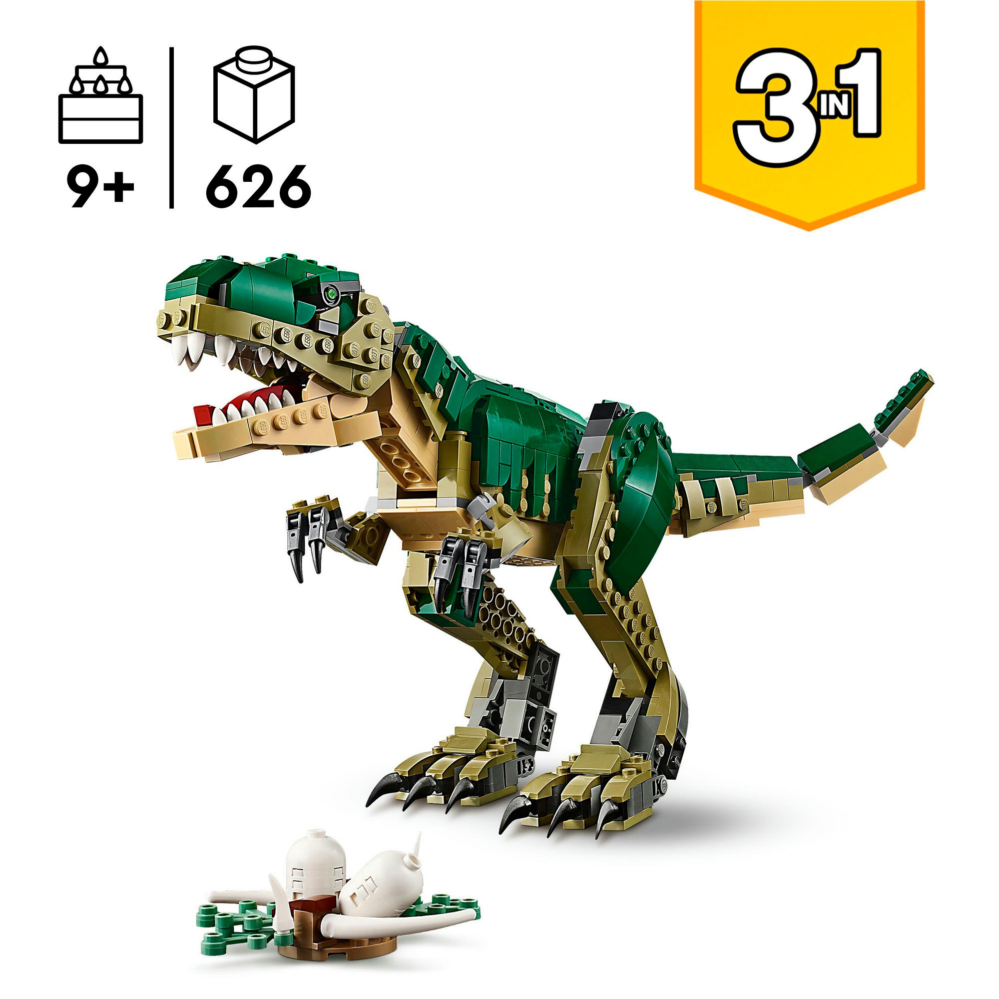 LEGO® Pions de construction »T.Rex (31151), LEGO Creator 3in1« Made in Europe