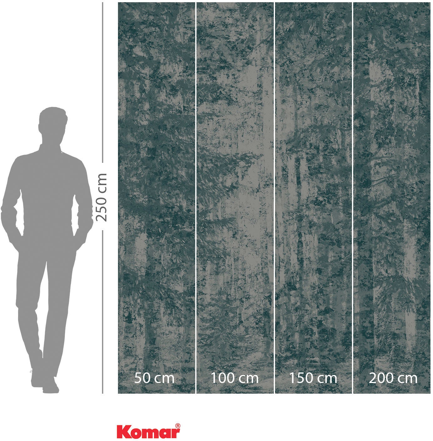Komar Vliestapete »Digitaldruck Vlies -  Endless Energy - Grösse 200 x 250 cm« bedruckt glatt Wohnzimmer, Schlafzimmer