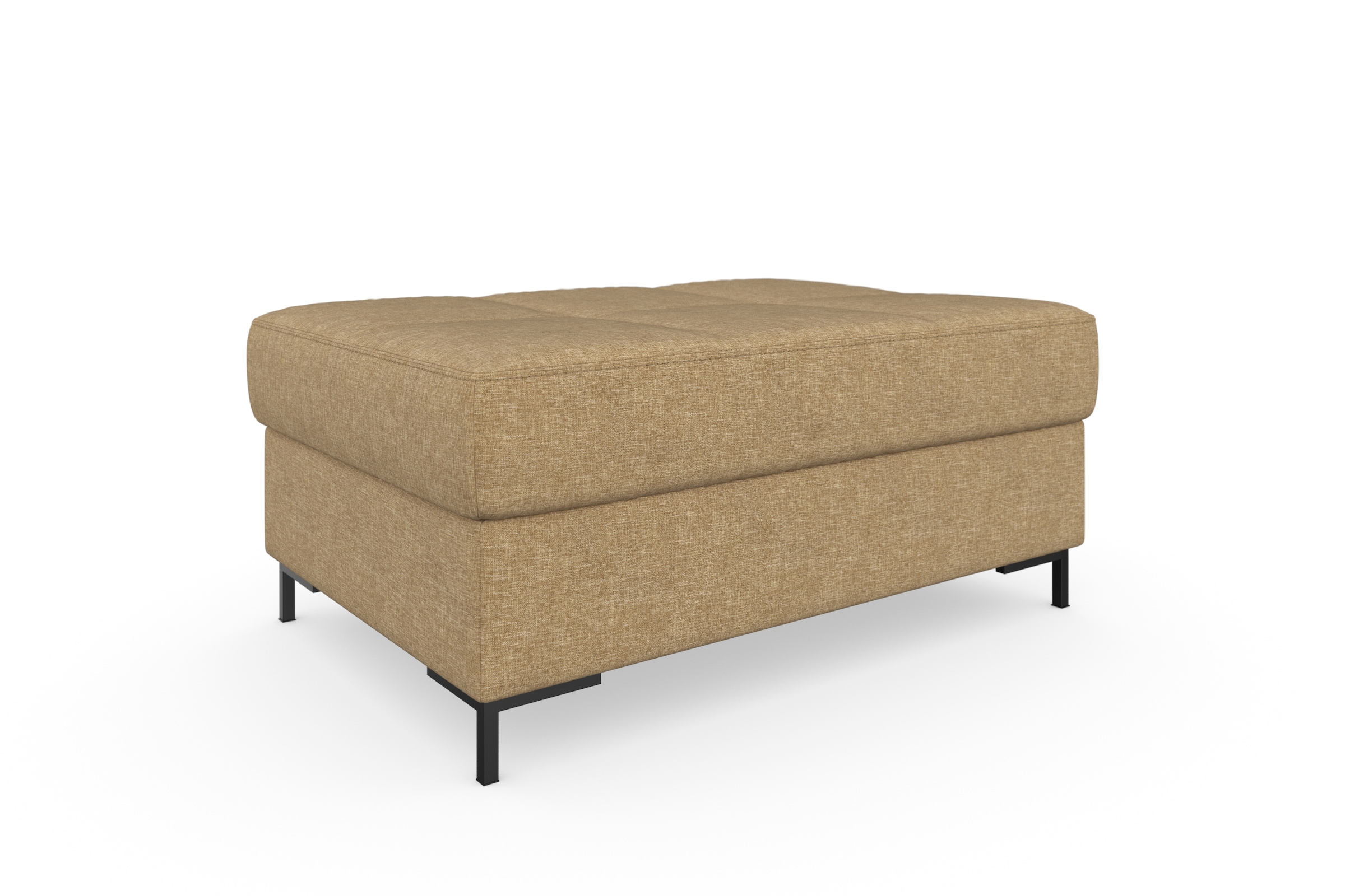 DOMO collection Polsterhocker »Capelo« inklusive Federkern