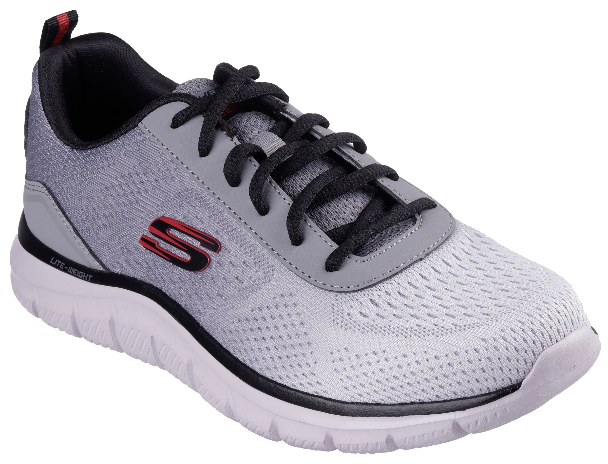 Skechers Sneaker »TRACK-RIPKENT«  Freizeitschuh, Halbschuh, Schnürschuhin veganer Verarbeitung