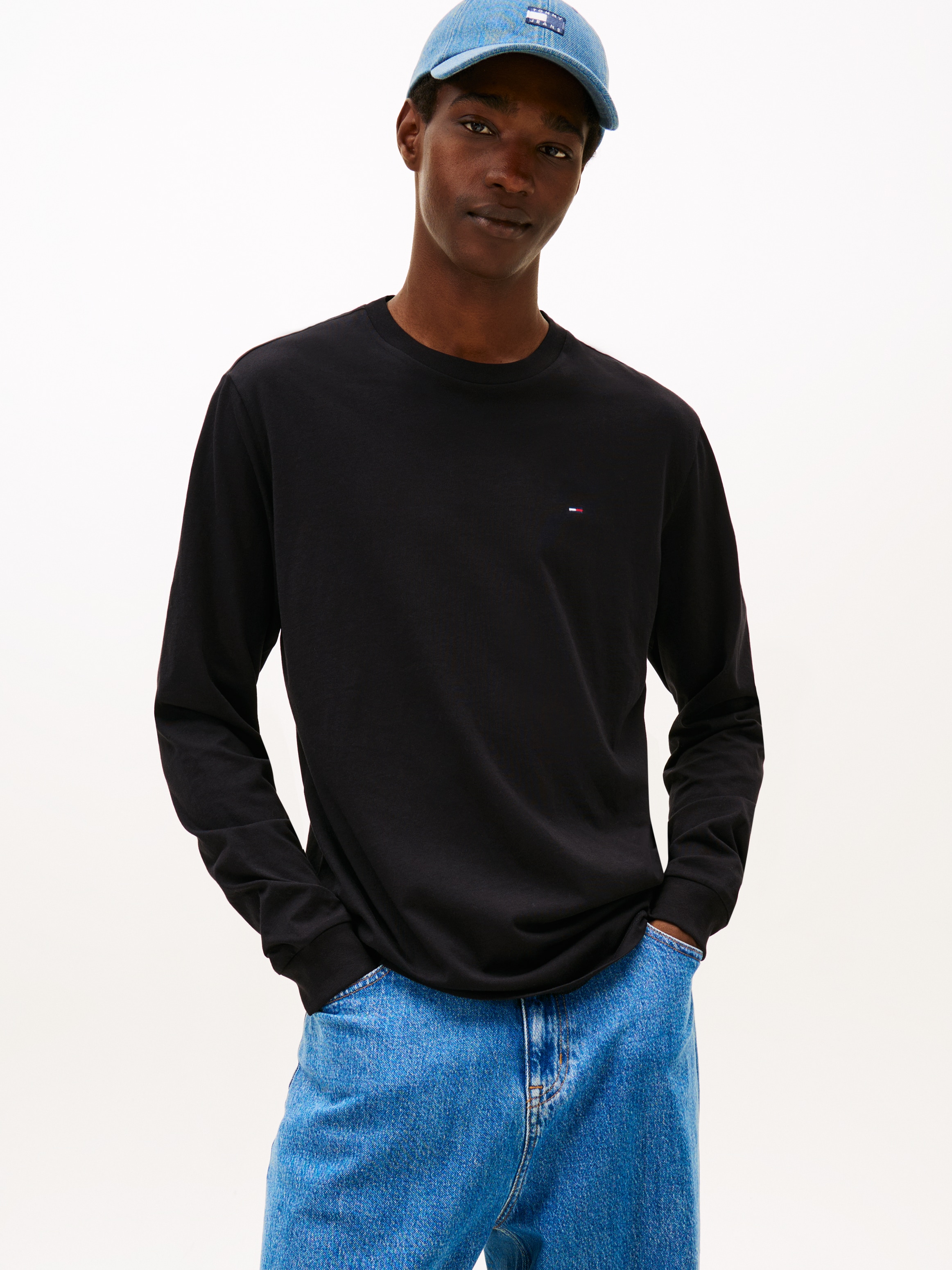 Tommy Jeans T-shirt à manches longues »TJM SLIM 2PACK L/S EXT« 2 cuis