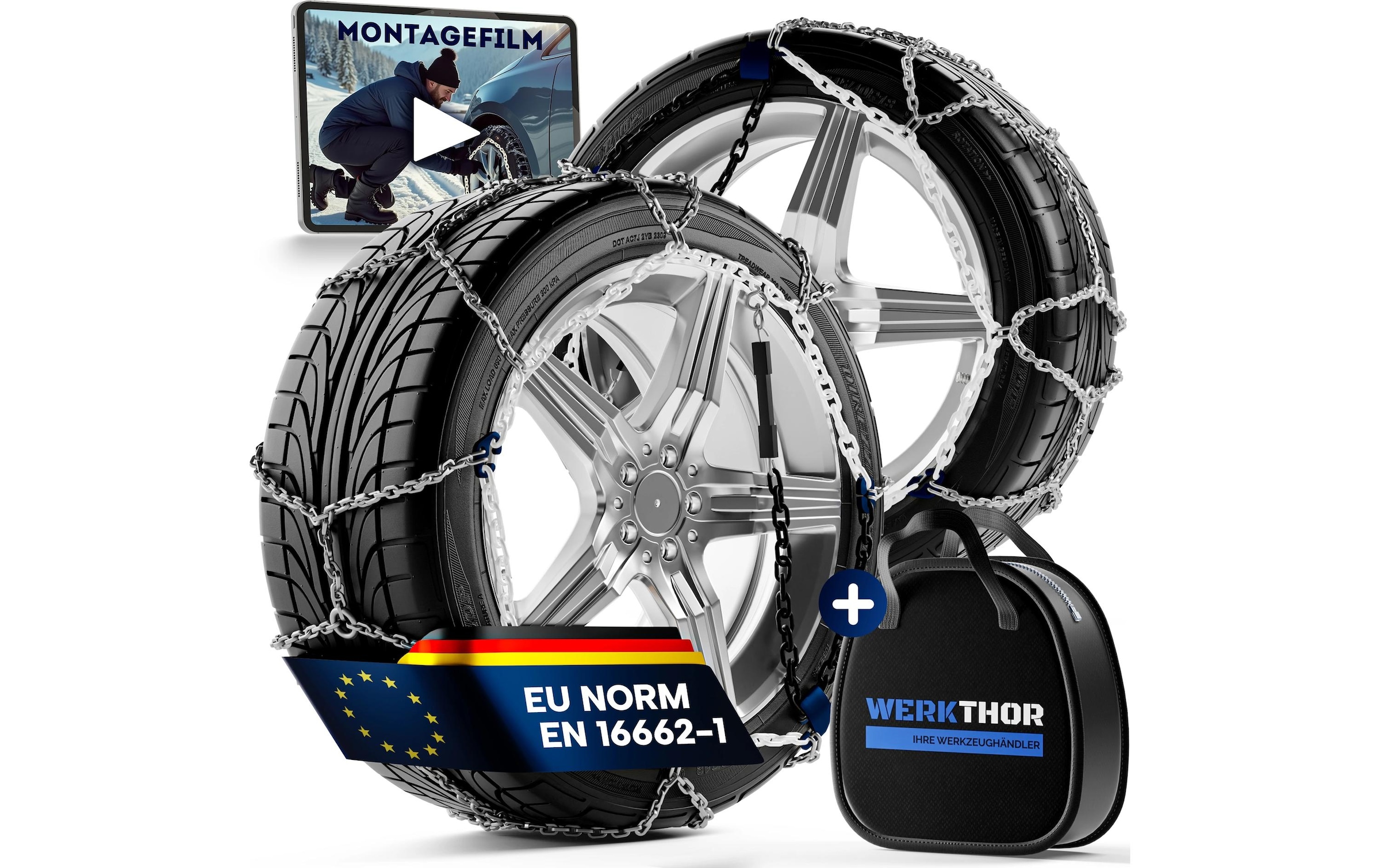   Schneeketten »Werkthor 2er Set WT 80 2er Set«