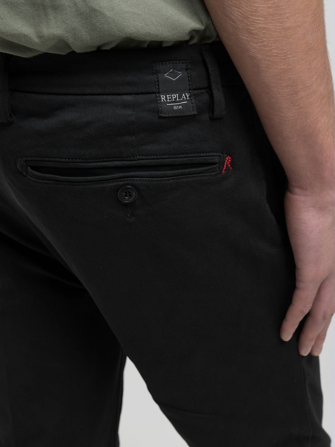 Replay Chinohose »ZEUMAR«  Slim Fit