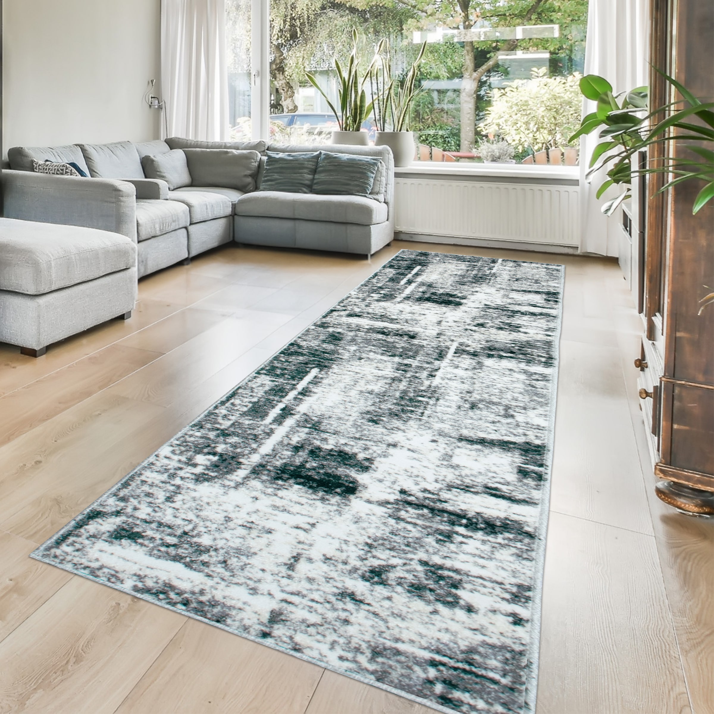 GOODproduct Läufer »Salsa« rechteckig 9 mm Höhe mit besonders weichem Flor, Kurzflor, im Vintage-Look, dichte Qualität