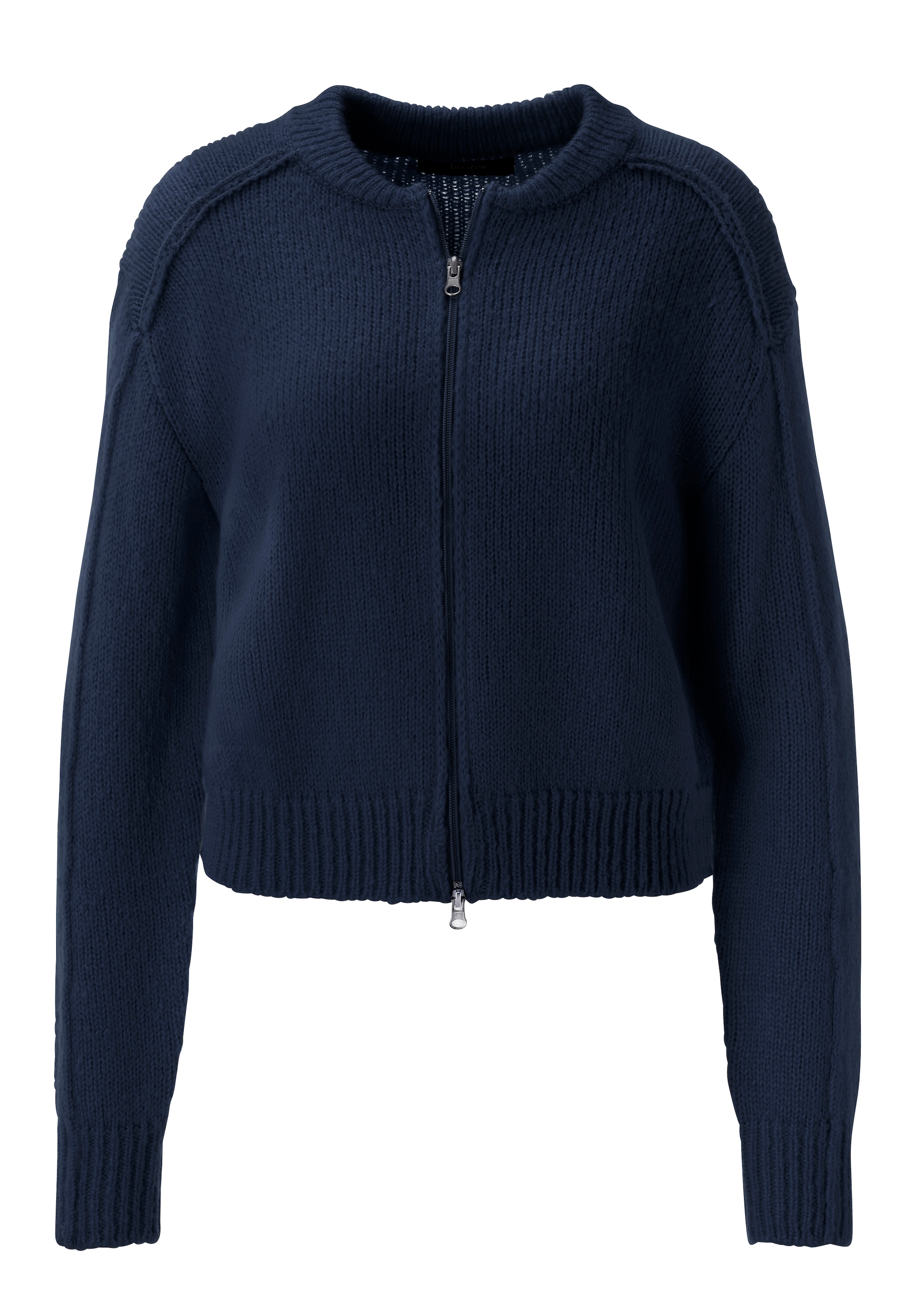 Aniston SELECTED Strickjacke Blousonform und Zwei-Wege-Reissverschluss NEUE KOLLEKTION