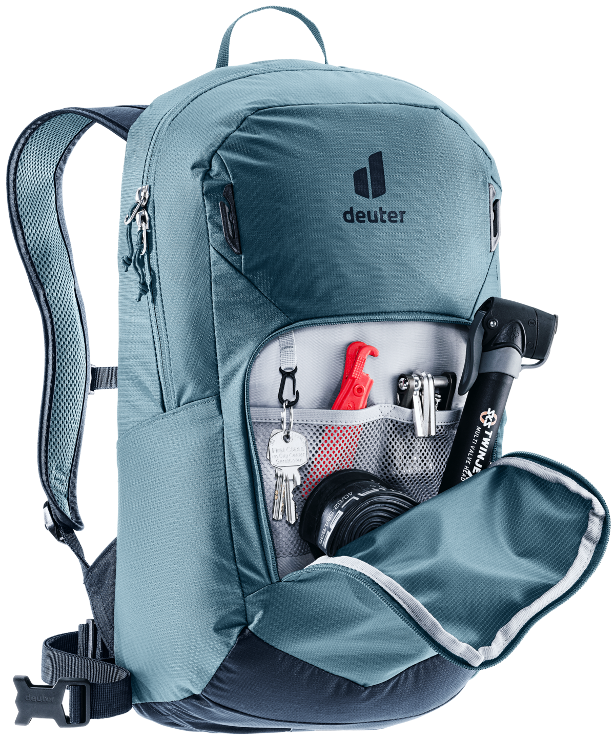 deuter Sac à dos pour vélo »Bike I Lite 16« avec système dorsal Airstripes perméable à l'air, volume de 16 litres
