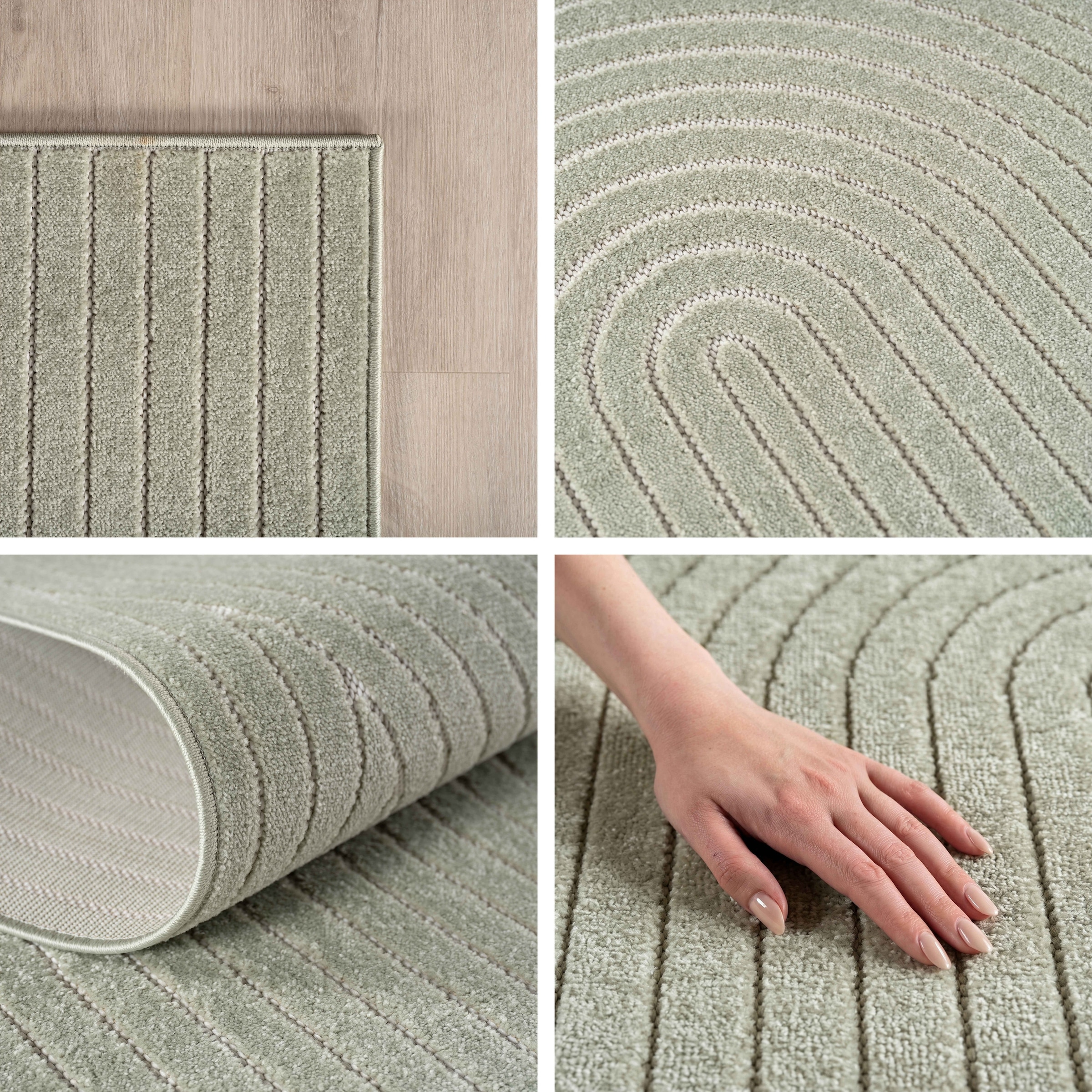 Ayyildiz Teppiche Outdoorteppich »NOVA 1201  , auch als Läufer und Rund« rund 8 mm Höhe Material aus schmutzabweisendem Polypropylen, In-/Outdoor geeignet