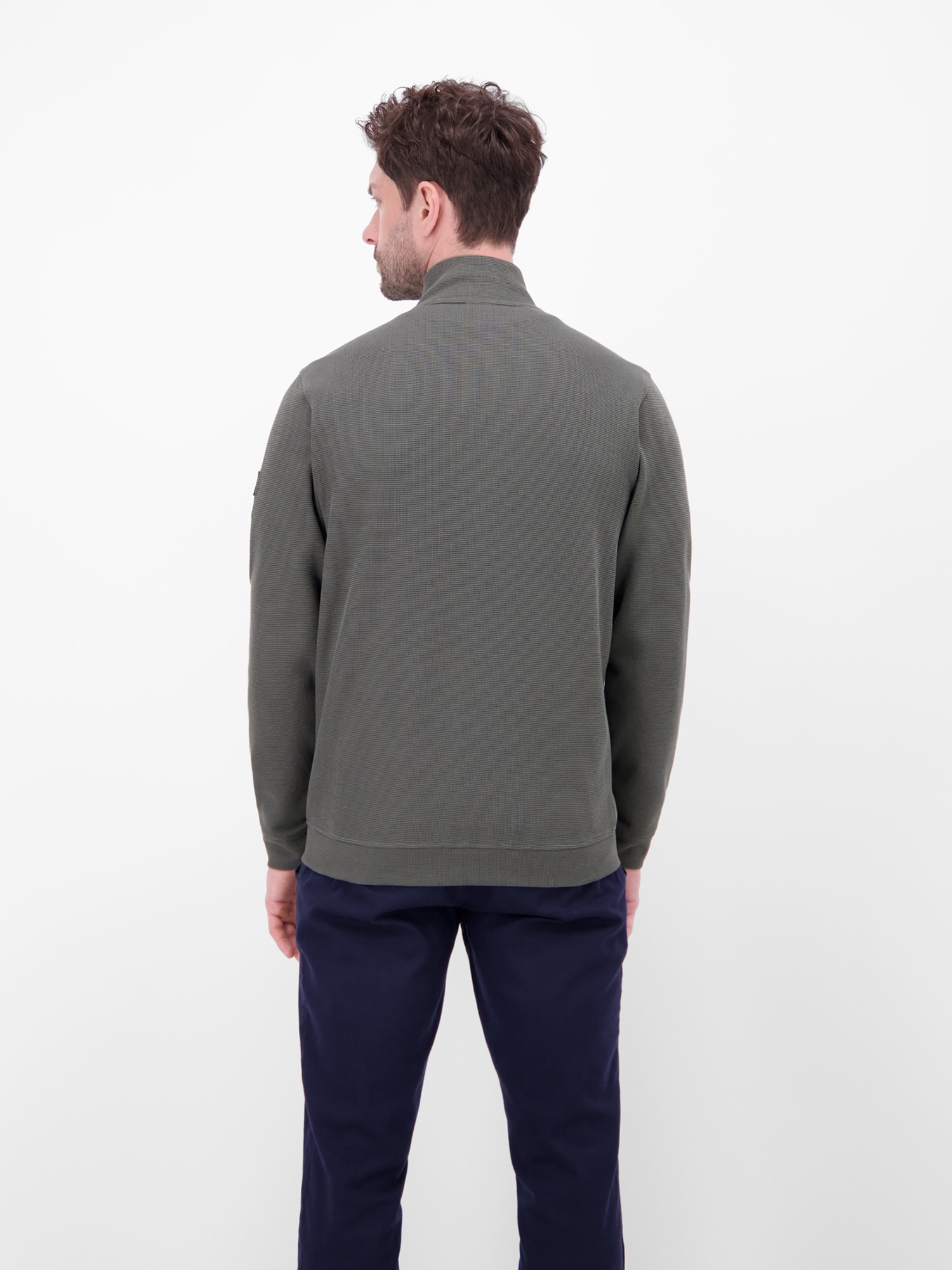 LERROS Veste sweat »Sweatjacke aus Baumwollmischgewebe«