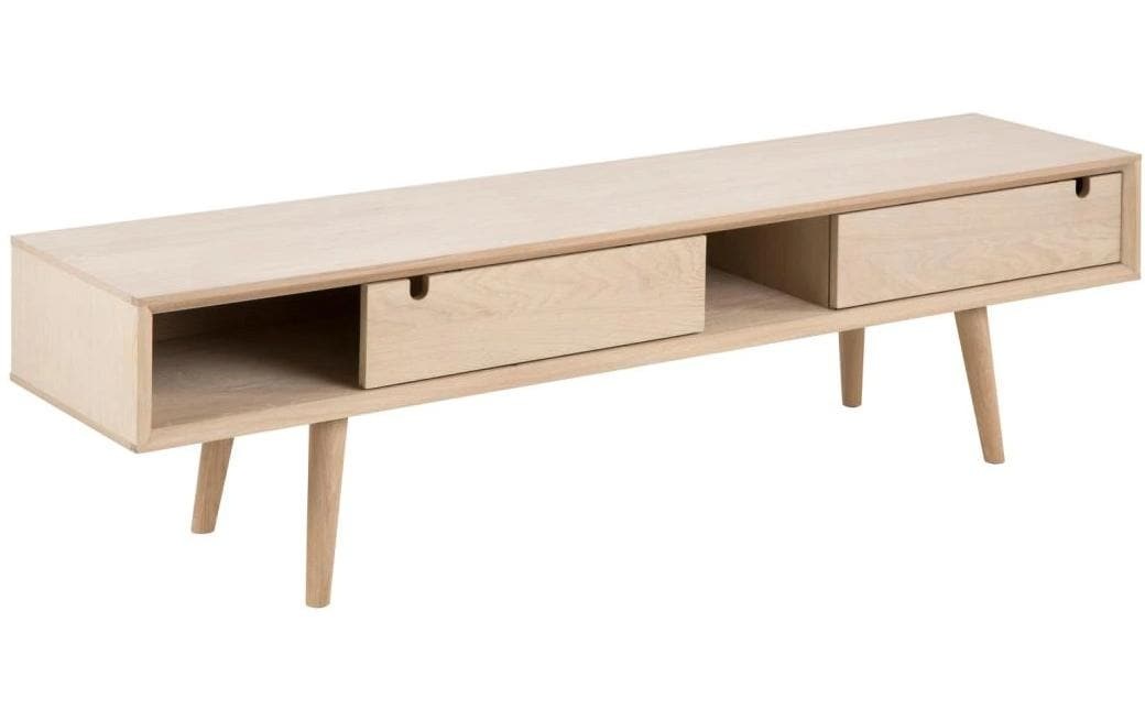 AC Design Tableau TV »Century 160 x 38 x 43 cm« Skandinavisches TV-Tisch in pigmentierter Eiche