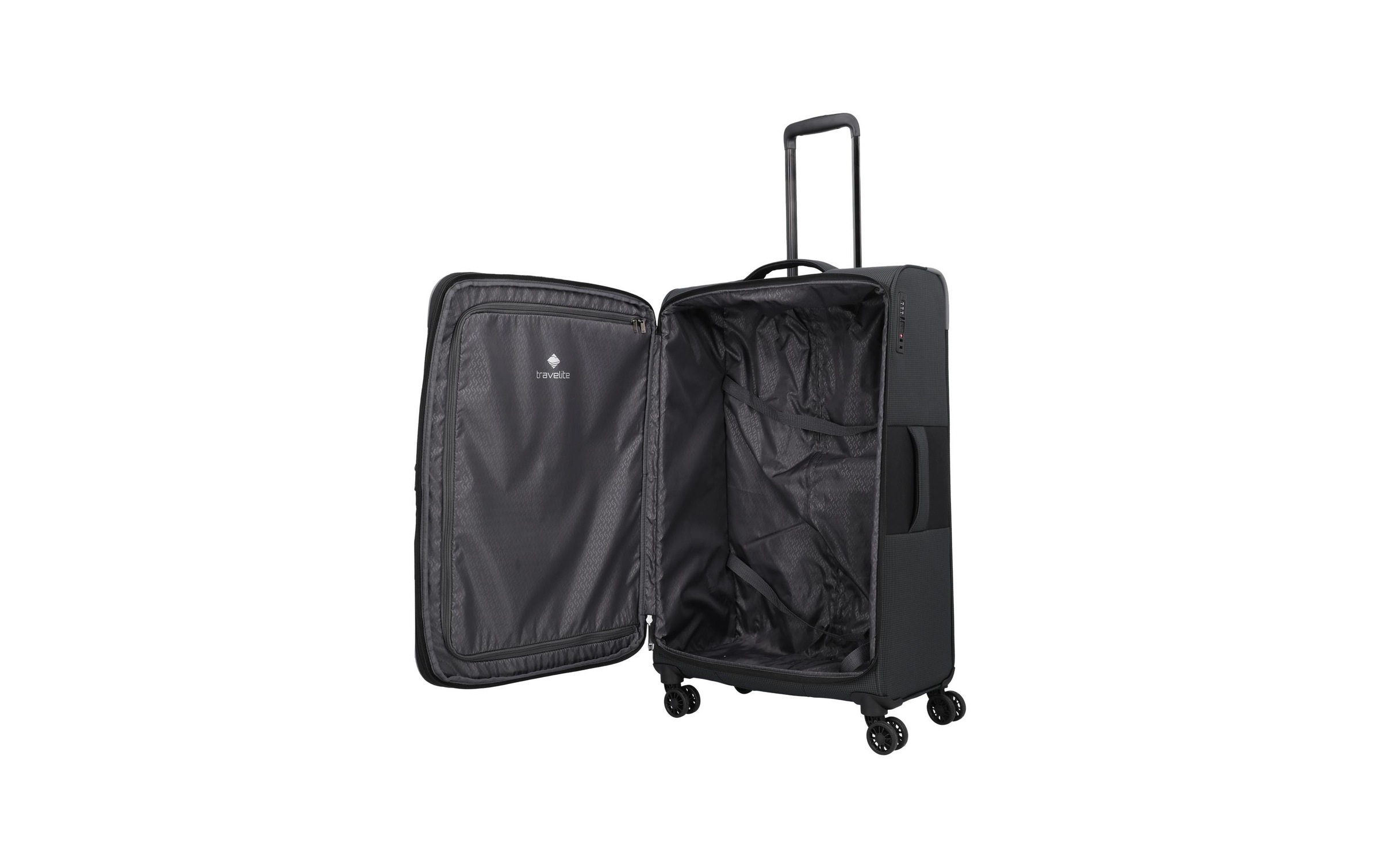 travelite Trolley »travelite CORSIICA Trolley L Erweiterbar, 105 l« 105 l 4 Rollen