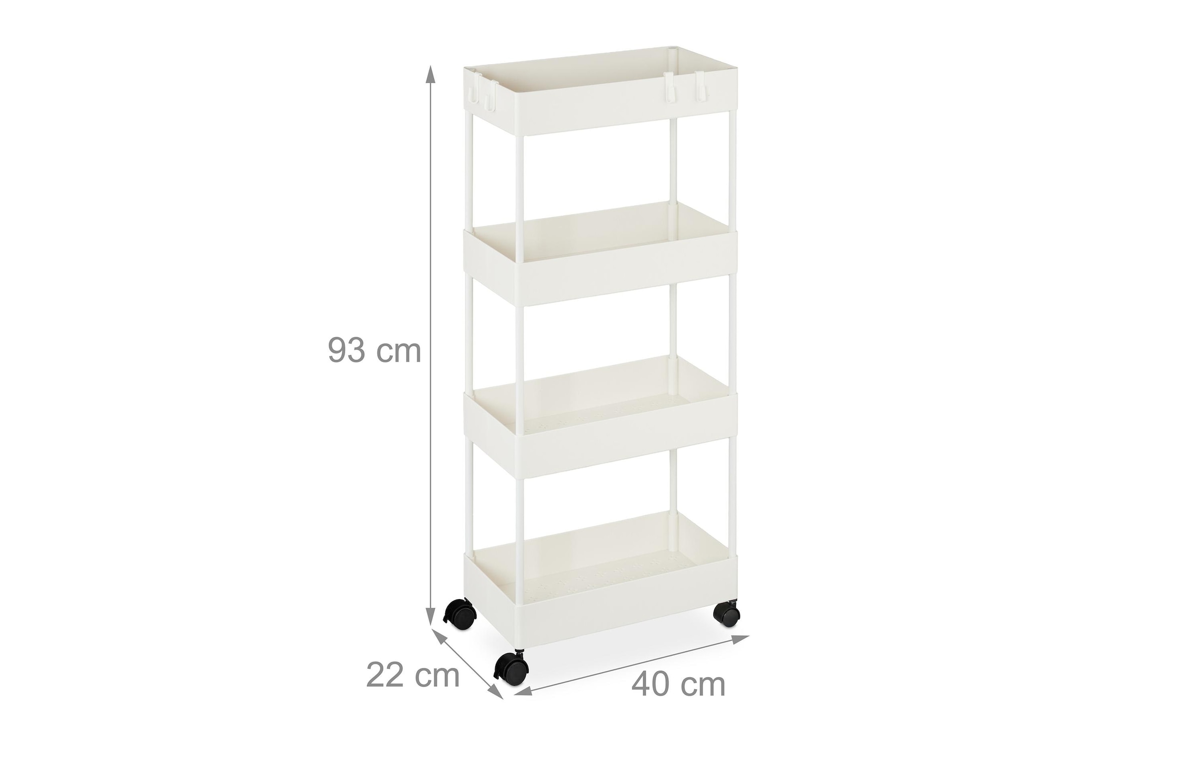 relaxdays Balance de cuisine »40 x 93 x 22 cm«