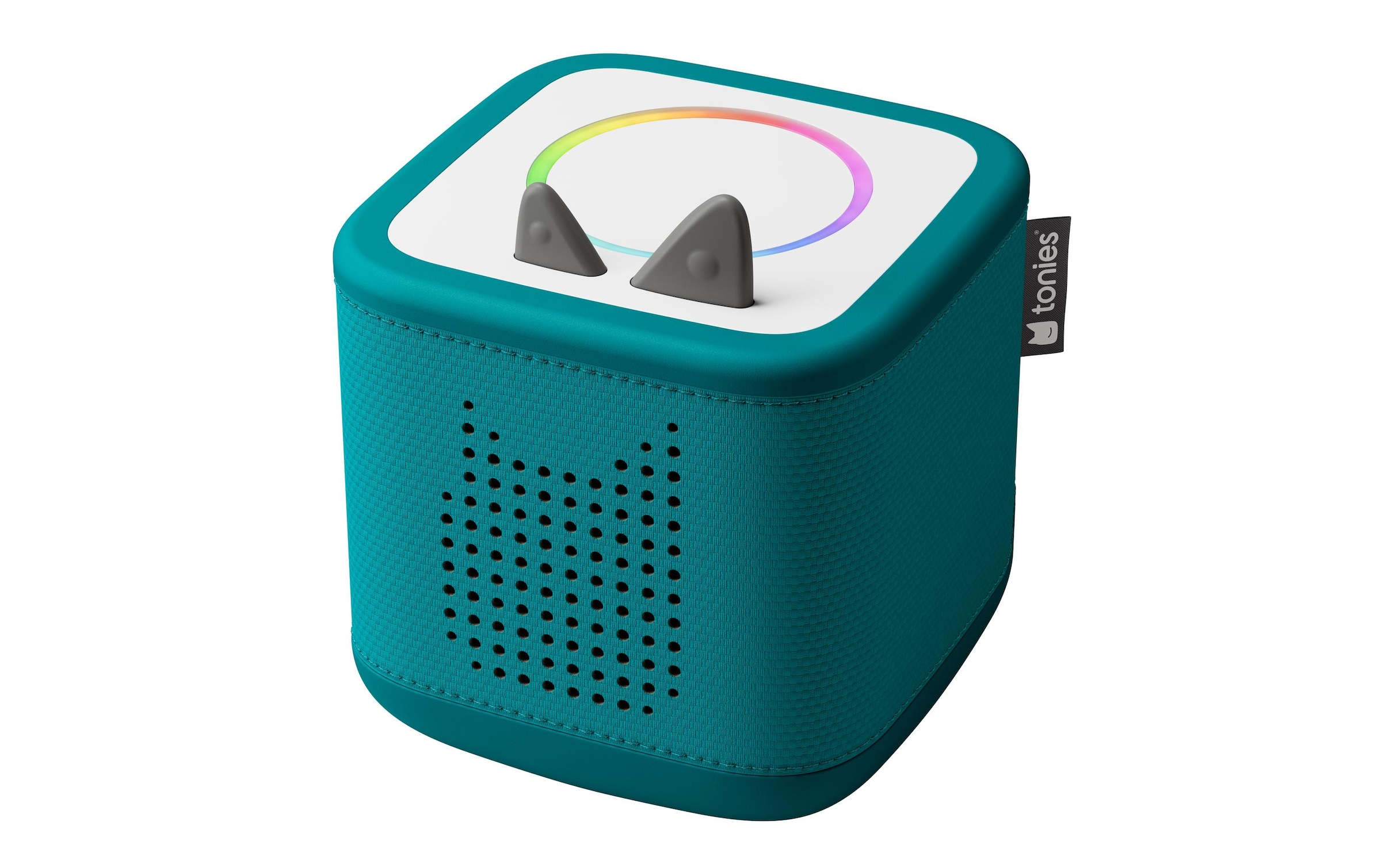 tonies Lautsprecher »Toniebox 2 Starter Set« Stereo (Bluetooth | WLAN Beleuchtungseffekte | Kabellos | Sleep Timer | Wecker 42 W)