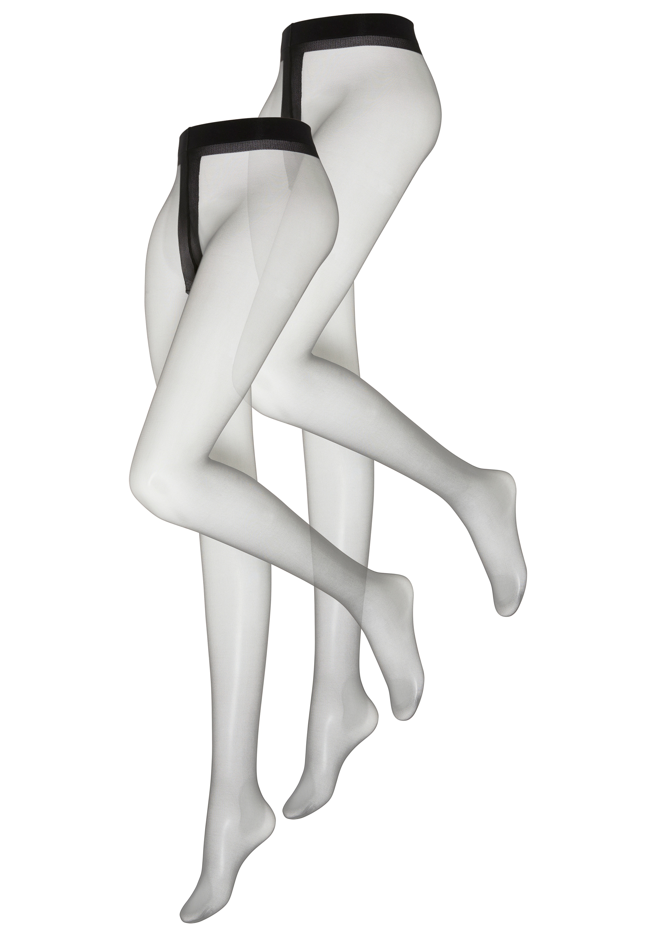 YSABEL MORA Collants fins 20 2er Pack, 