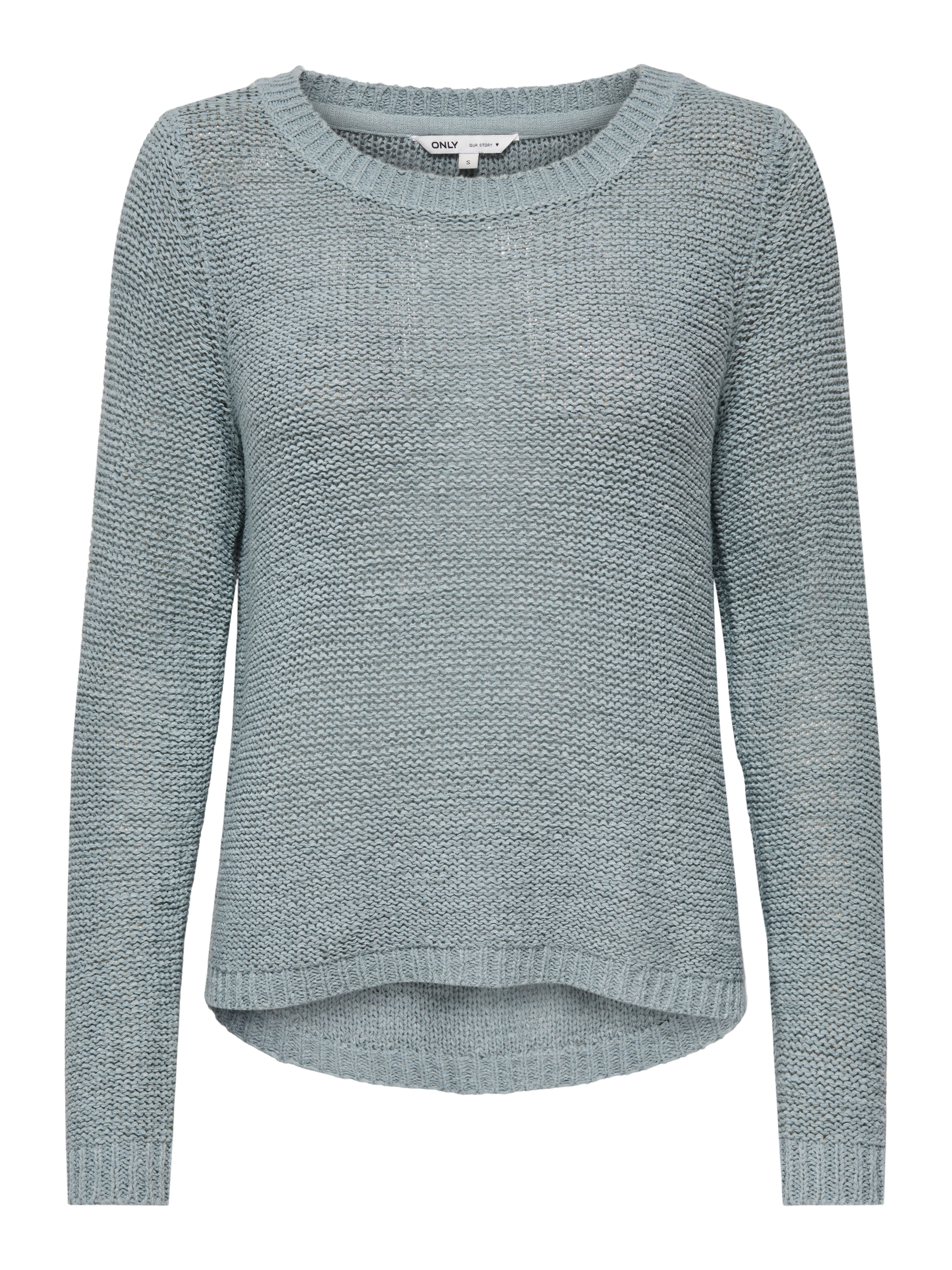 ONLY Strickpullover »ONLGEENA XO L/S PULLOVER KNT NOOS« mit Rundhalsausschnitt