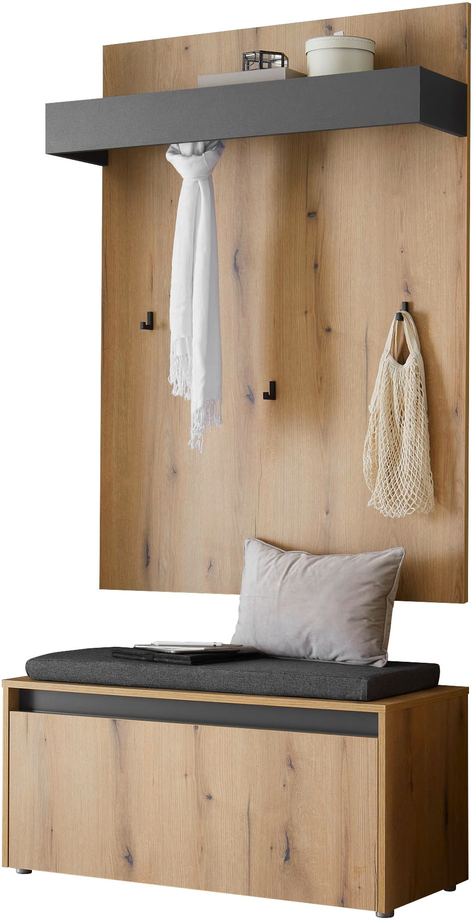 Home affaire Ensemble de vestiaires »GIRON/CiTY, moderne Garderobe, Komplettset mit viel Stauraum« Komplett-Set, 2 cuis tlg.