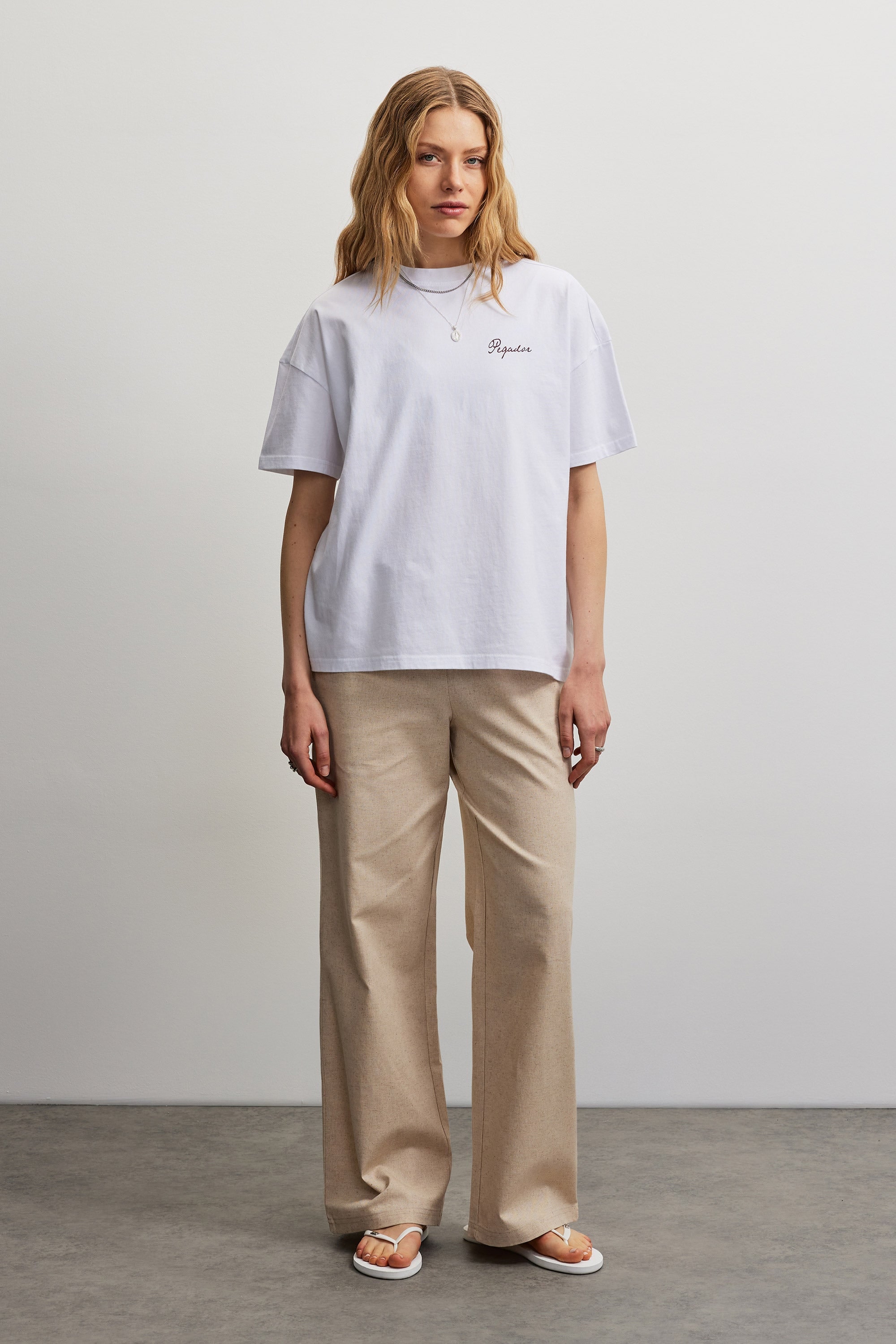 PEGADOR T-shirt »LEFKARA HEAVY OVERSIZED TEE«