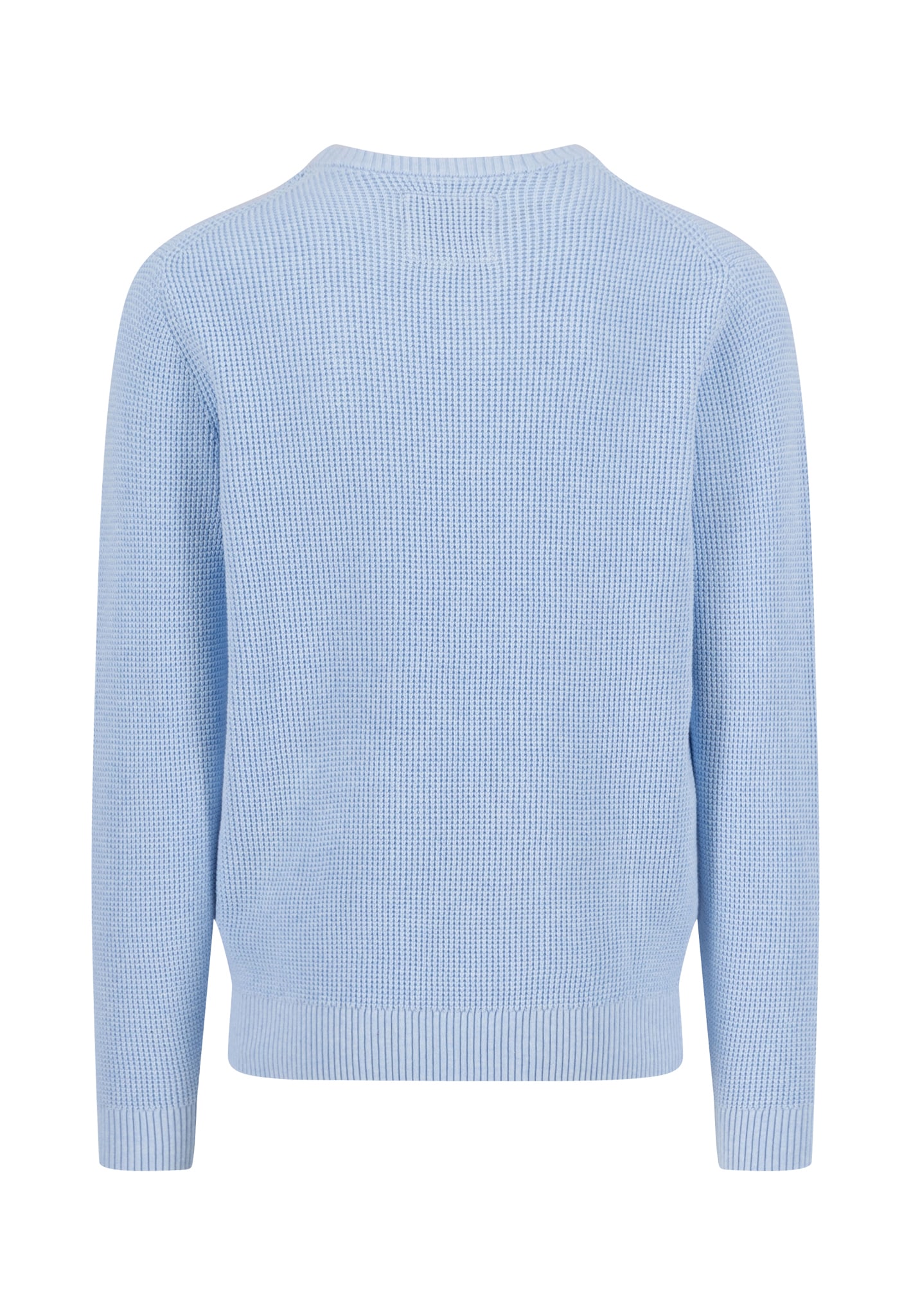 FYNCH-HATTON Strickpullover aus Baumwolle, normale Passform, hüftbedeckende Länge