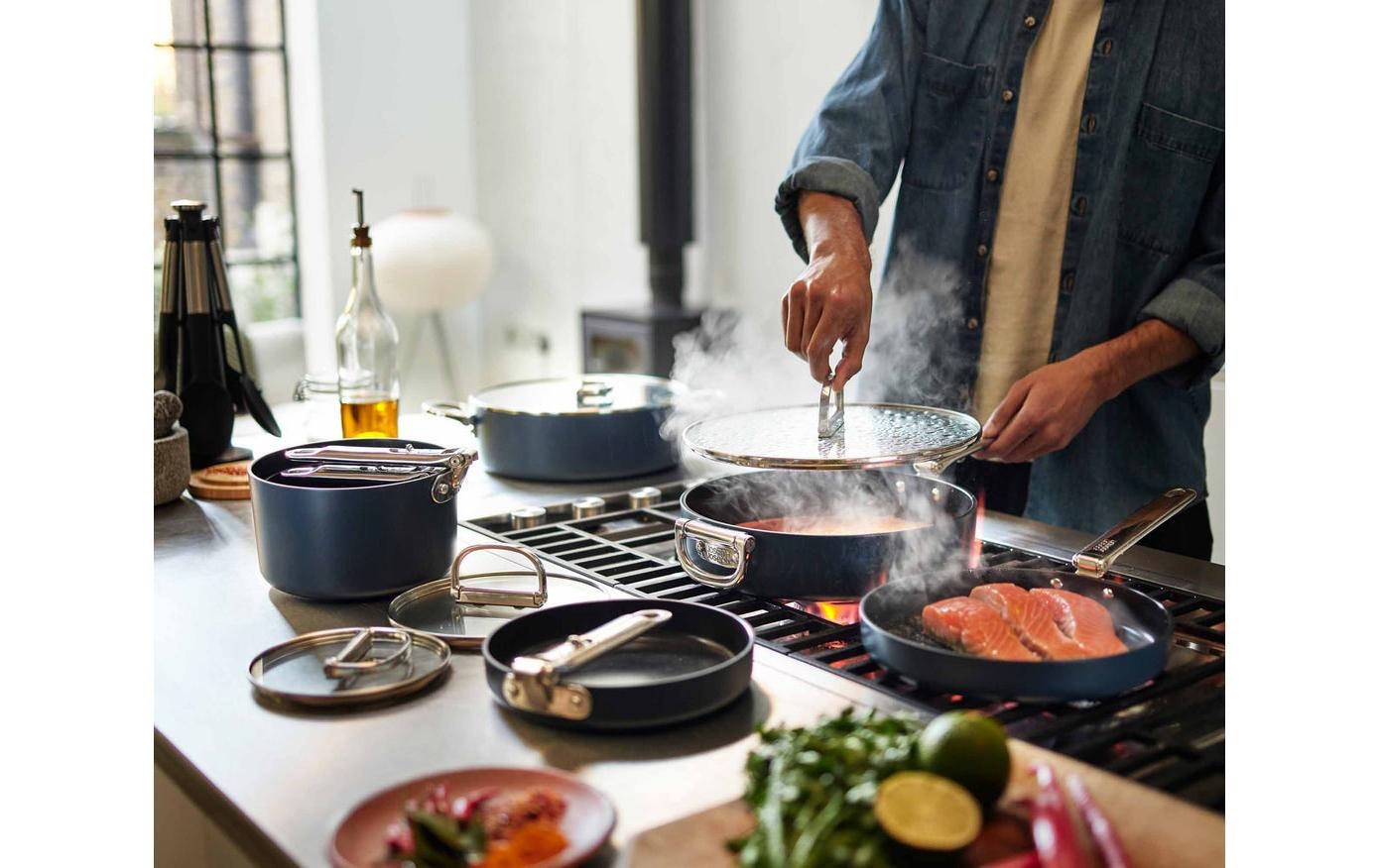 Joseph Joseph Topf-Set »Joseph Space Topf-Set 6-teilig« Set, 