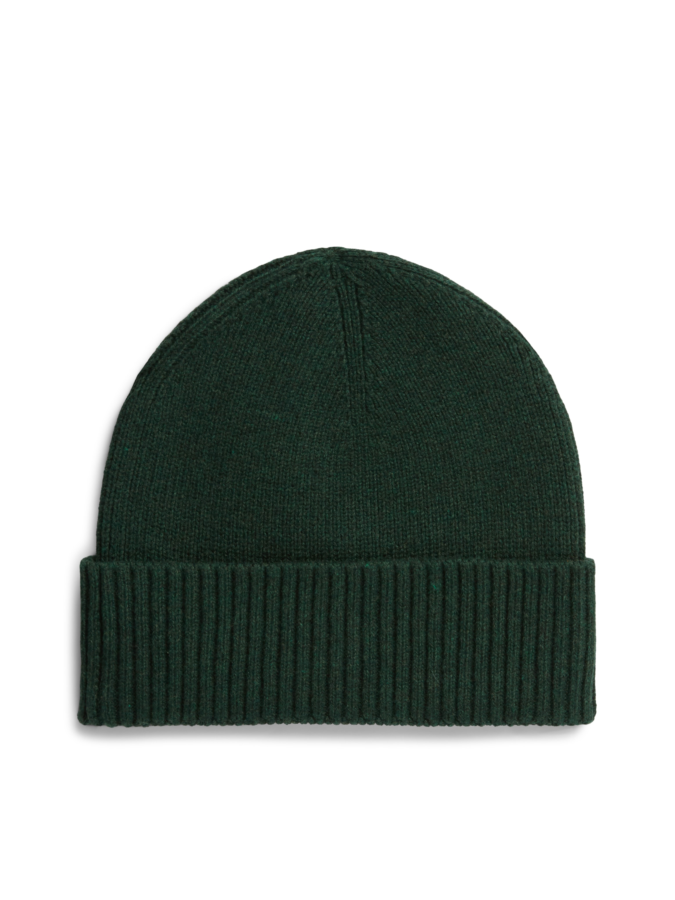 Tommy Hilfiger Bonnet tricoté »TH FLAG PIMA COTTON BEANIE« bonnet avec broderie logo, avec part de cachemire, unisexe