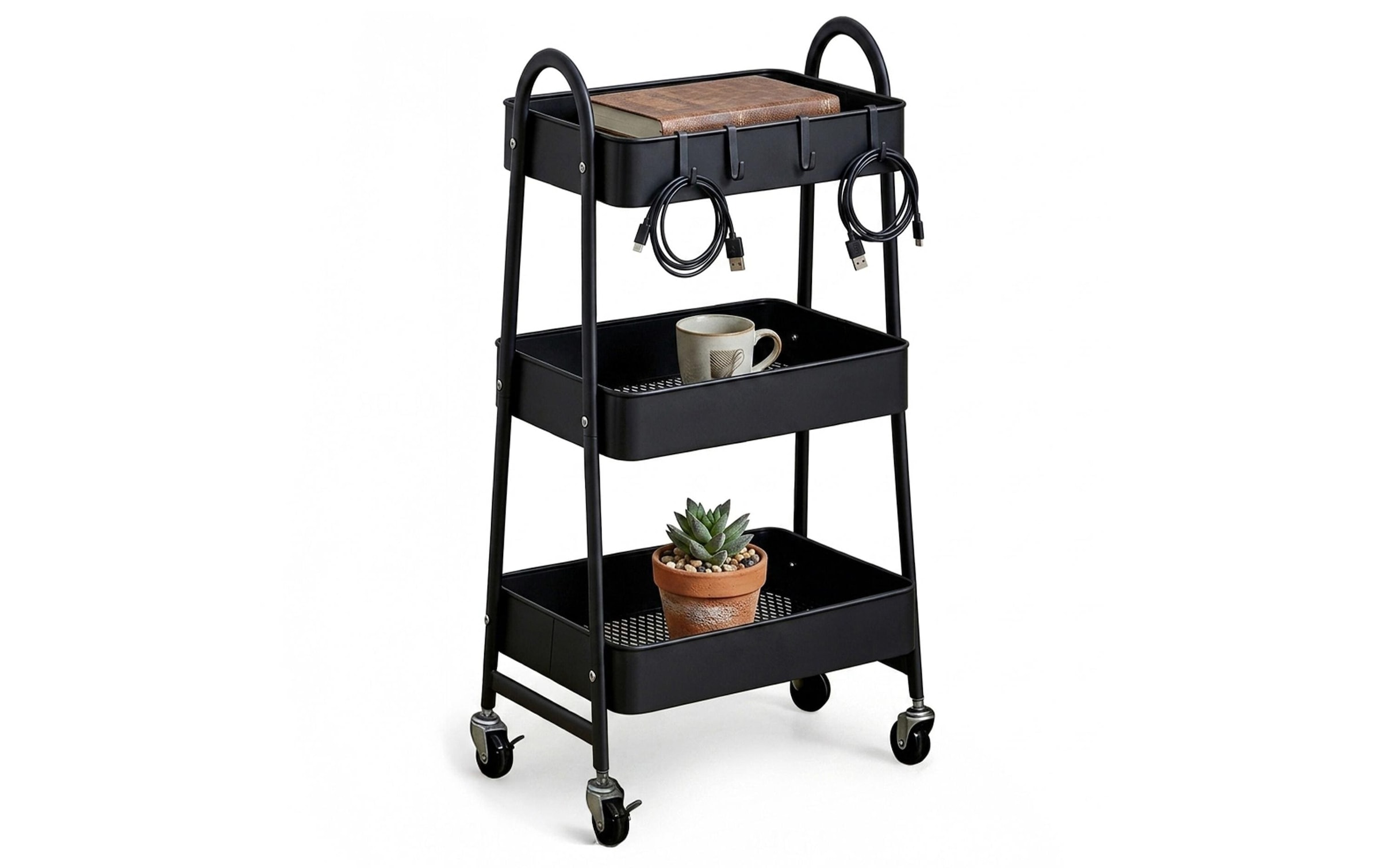 relaxdays Chariot de cuisine »44 x 80 x 32 cm«