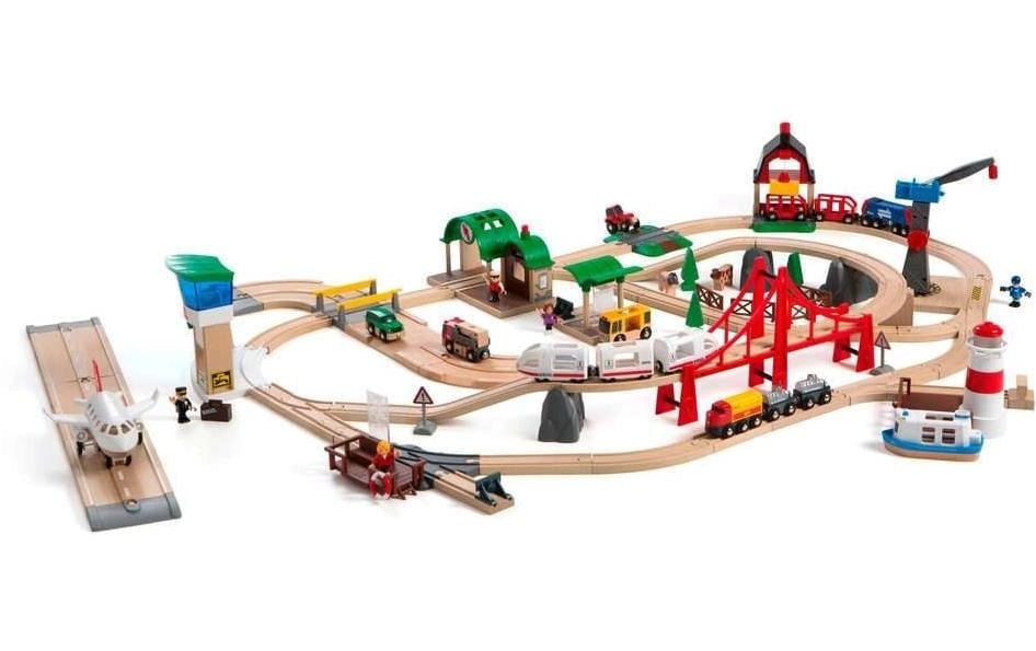 BRIO® Train jouet »Grosses Premium Set Kunststoffbox«