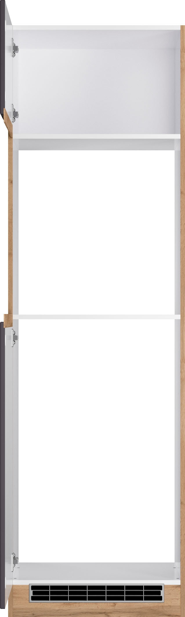 KOCHSTATION Four/réfrigérateur encastrable »KS-Riesa« Largeur 60 cm, façades MDF