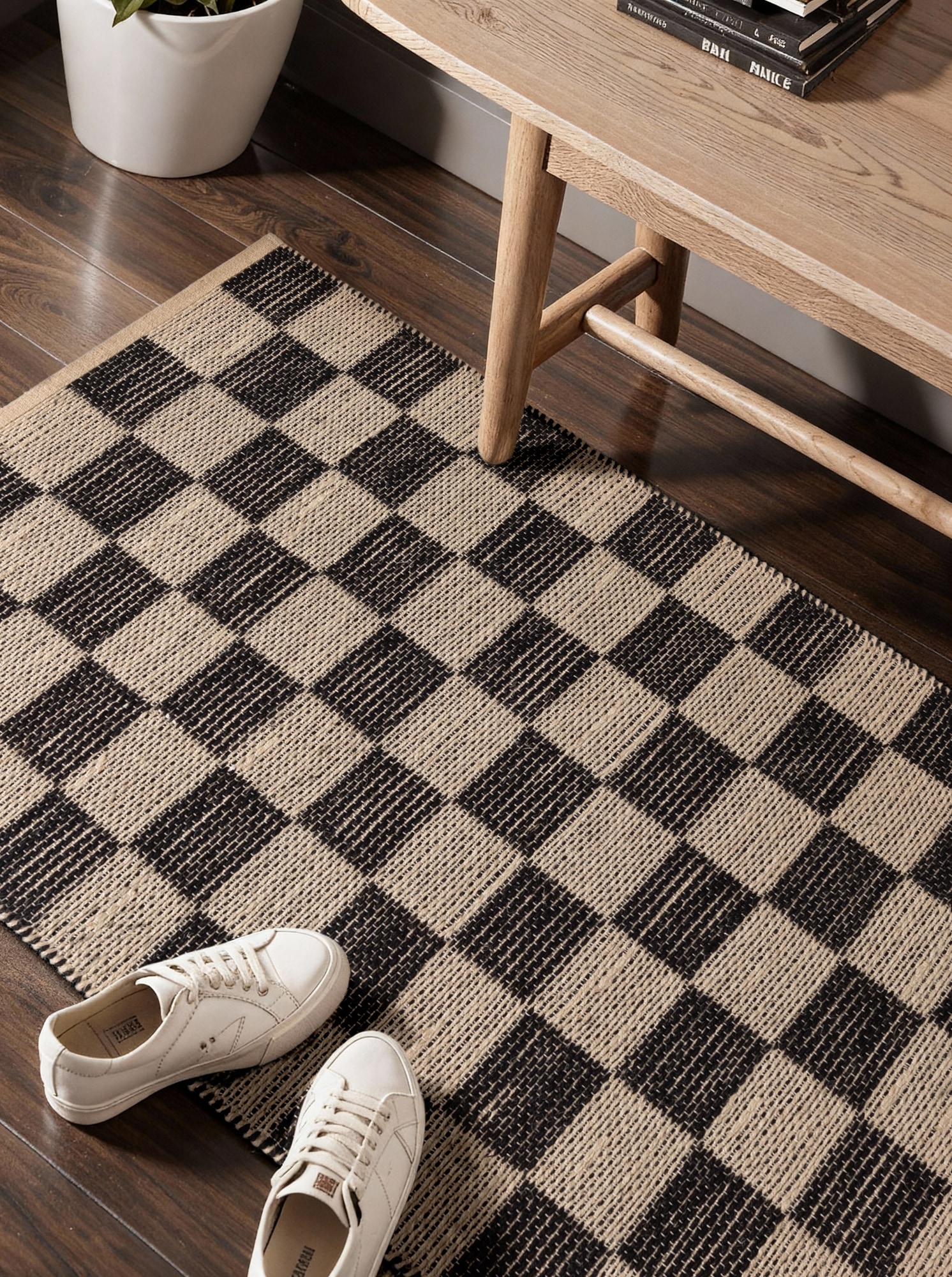 HANSE Home Tapis »Rex« Rectangulaire 7 mm Höhe Jute, Handgemacht, Wohnzimmerteppich, Naturteppich, Wohnzimmer, Läufer