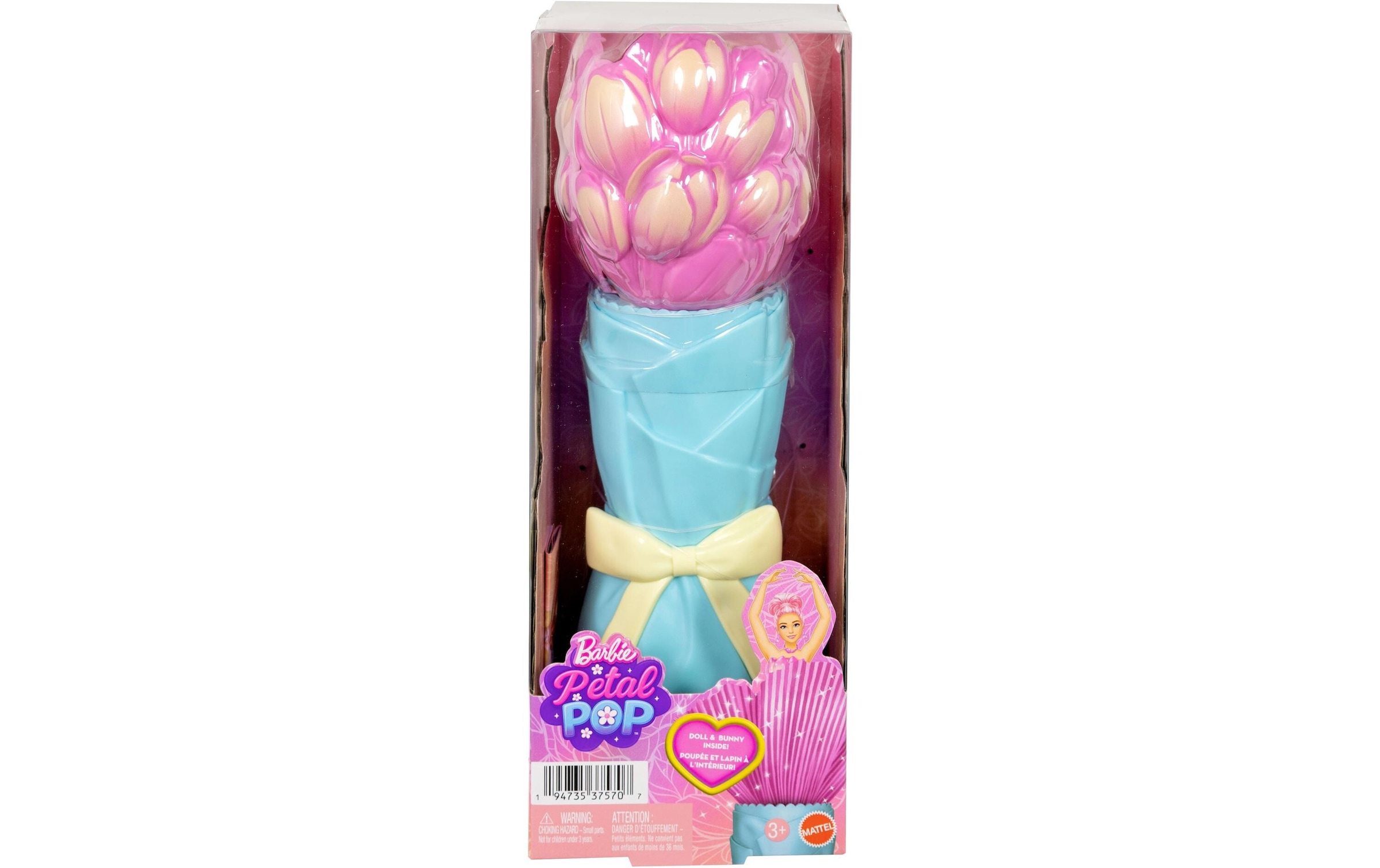 Barbie Anziehpuppe »Flower Surprise Puppe - pinke Tulpe« mit Duft