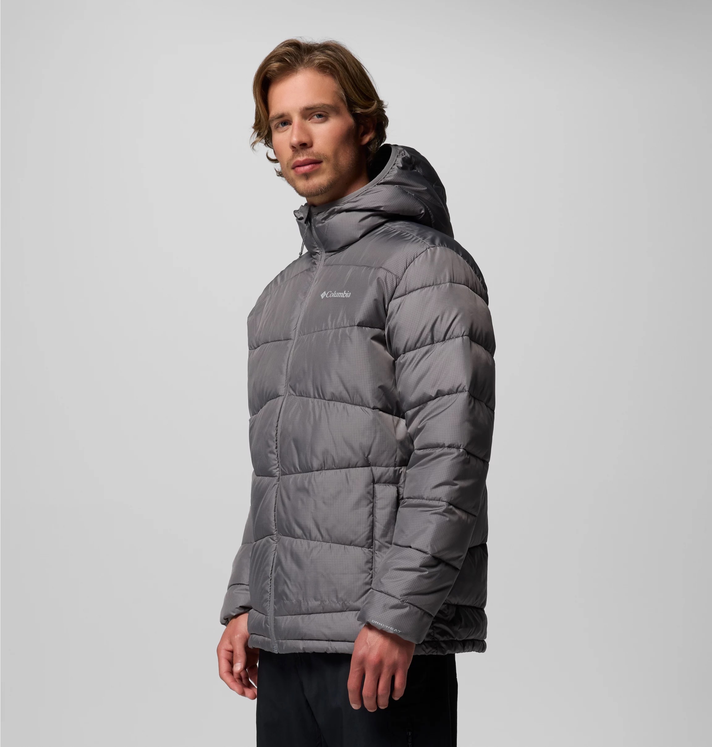 Columbia Veste d'hiver »Fivemile Butte II Hooded Jacket« avec une matière extérieure déperlante et coupe-vent