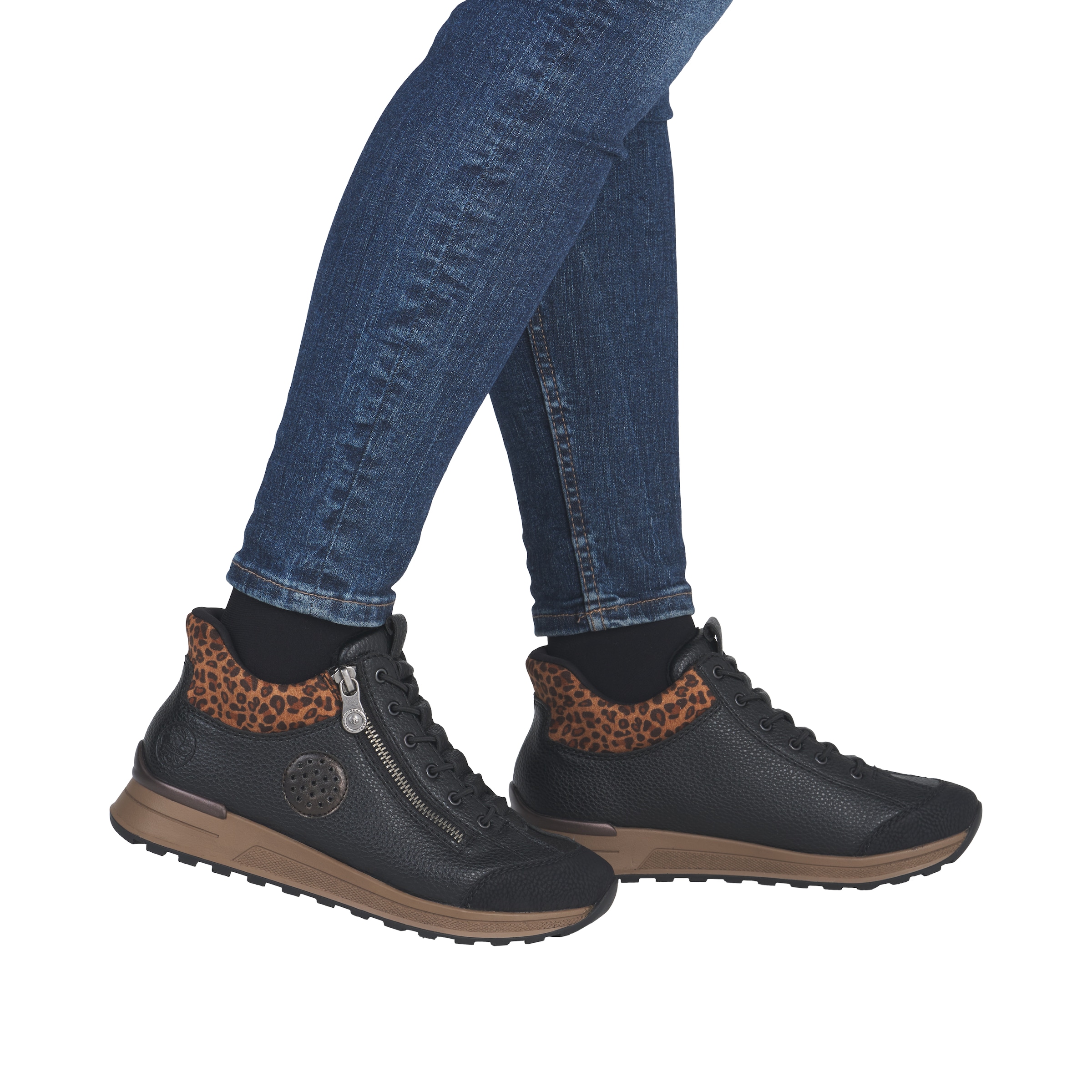 Rieker Sneakers »Ready2GO«  Schnürboots, High Top Sneaker, Stiefelette mit Soft-Einlage