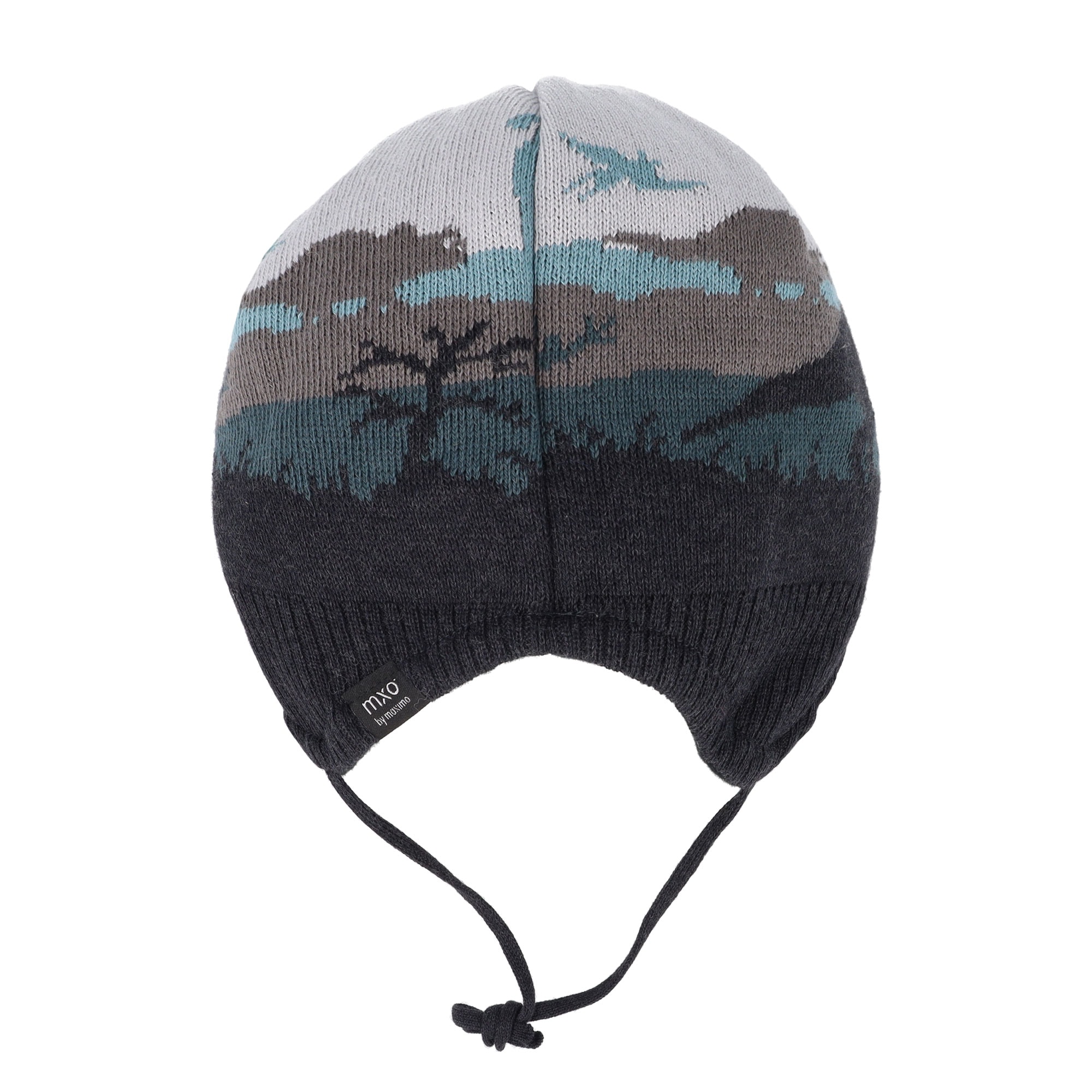 MAXIMO Bonnet tricoté Baumwolle, gefüttert, zum Binden