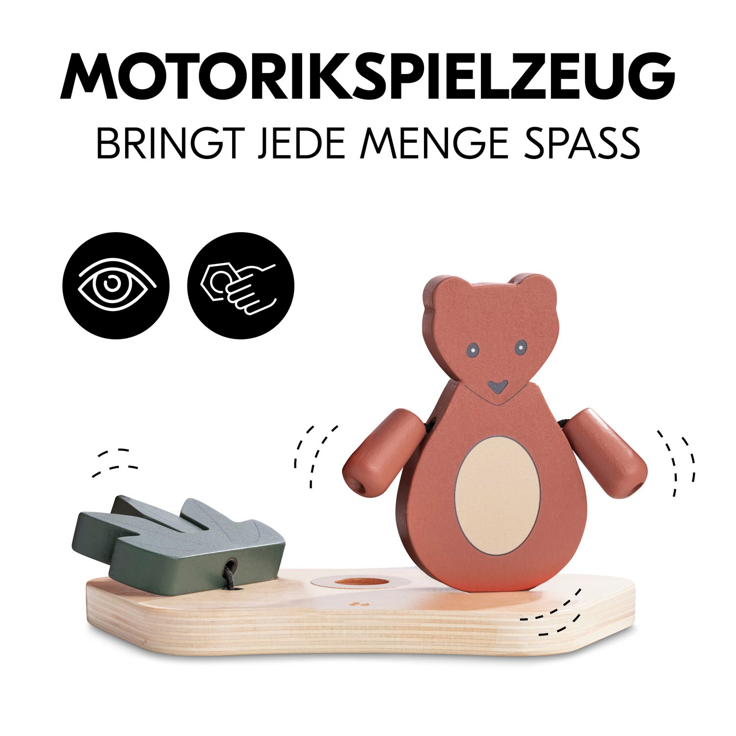 Hauck Greifspielzeug »Play Shaking S Bear« FSC® - schützt Wald